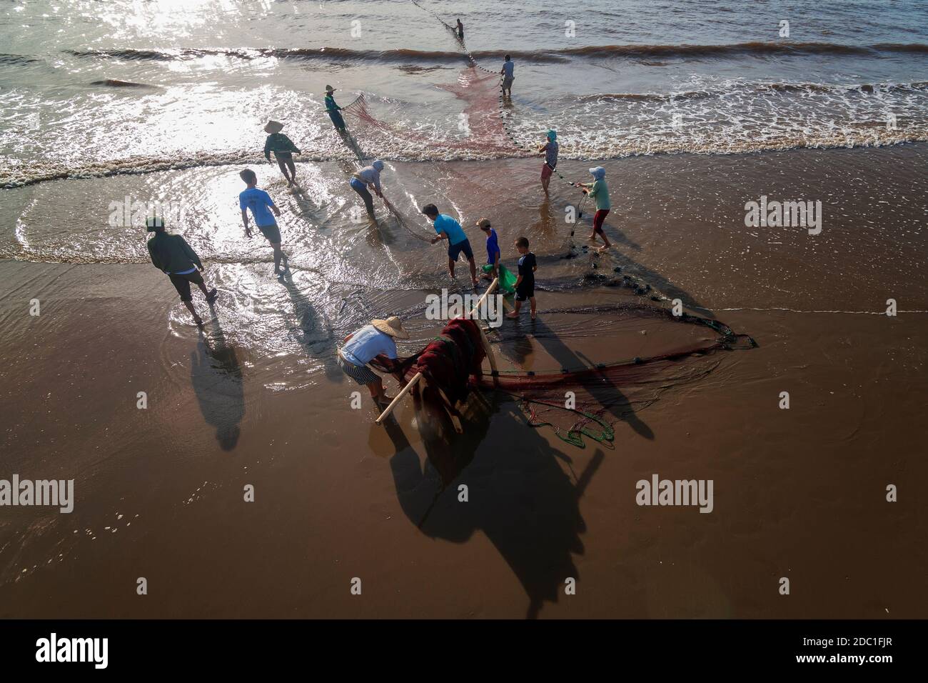 Vietnamesischer Lebensstil Stockfoto