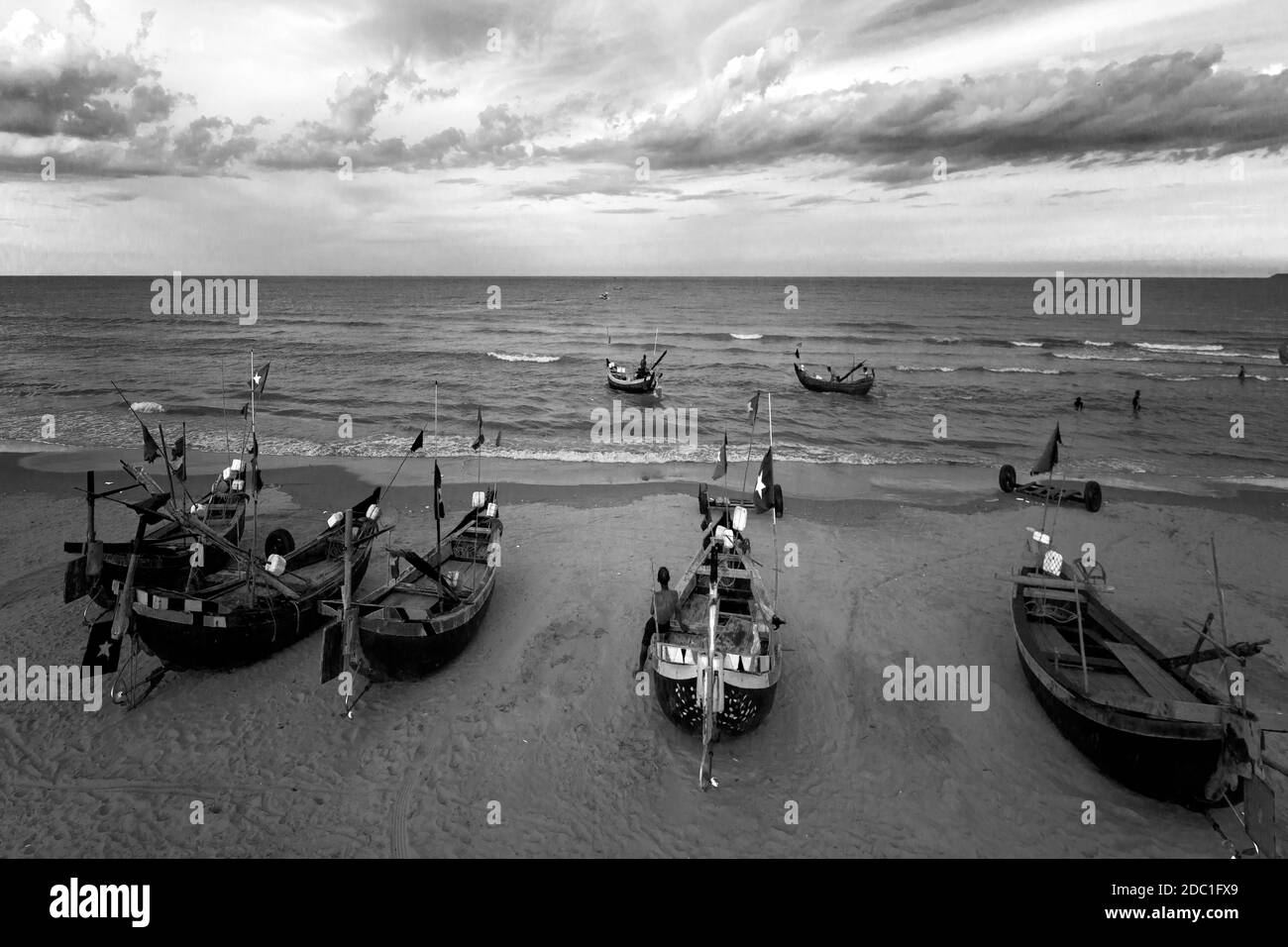 Vietnamesischer Lebensstil Stockfoto