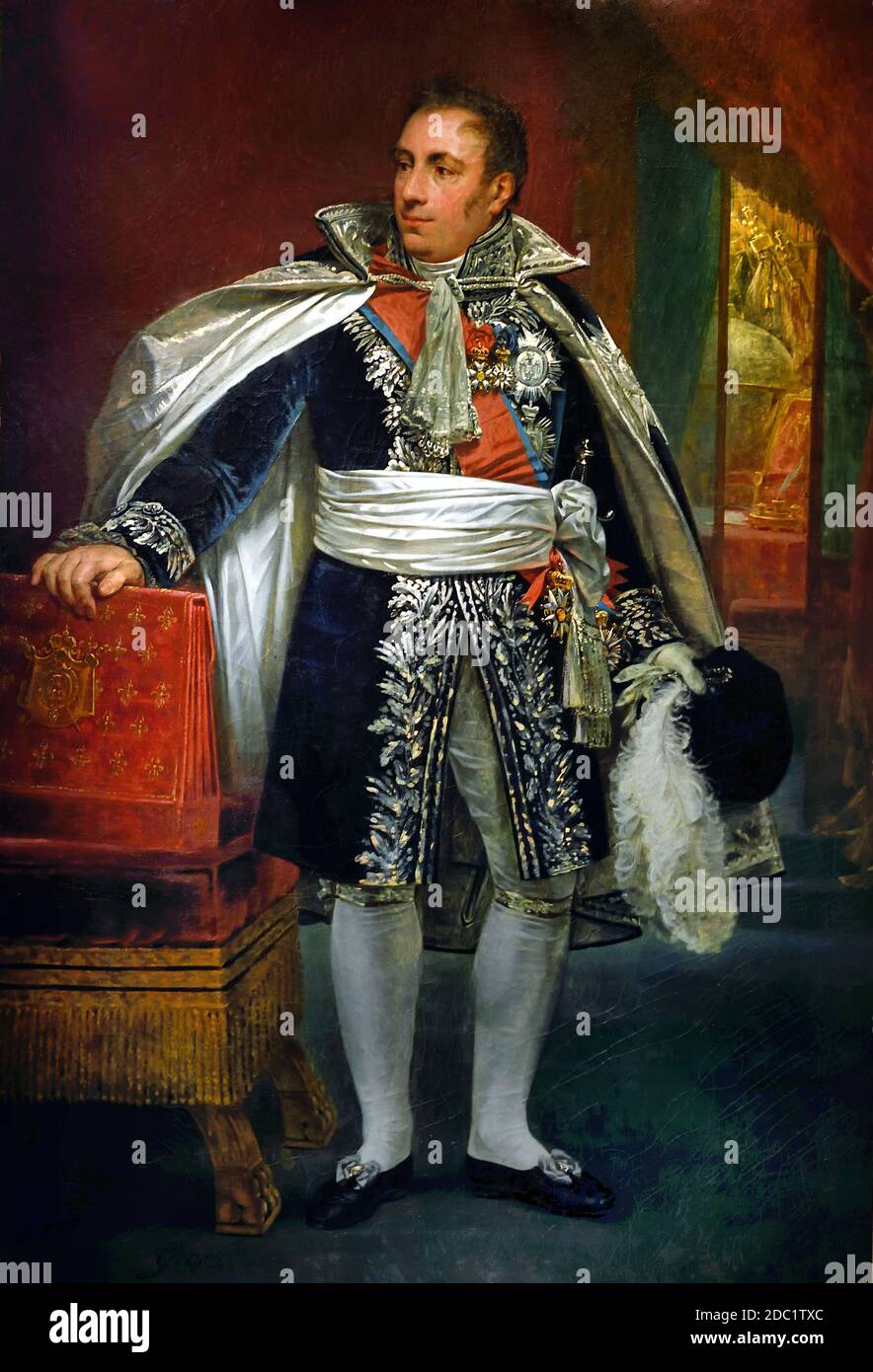 Pierre Antoine Noel Bruno oder Graf Daru 1767-1829 von Antoine Jean Gros 1771-1835 Frankreich, Französisch, ( Armee von Kaiser Napoleon Bonaparte ) Stockfoto