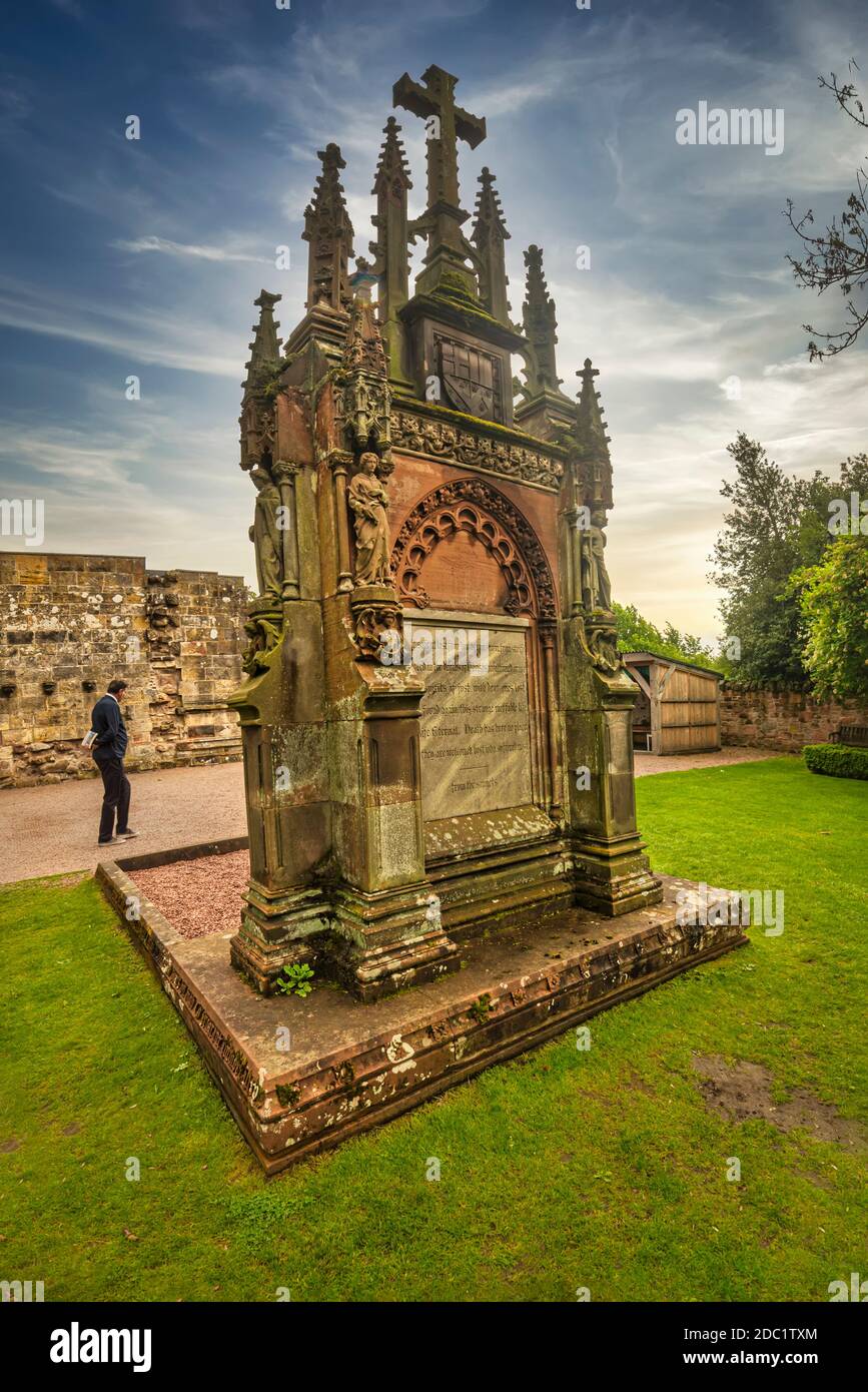 Die Rosslyn Chapel in der Nähe von Edinburgh, Schottland Stockfoto