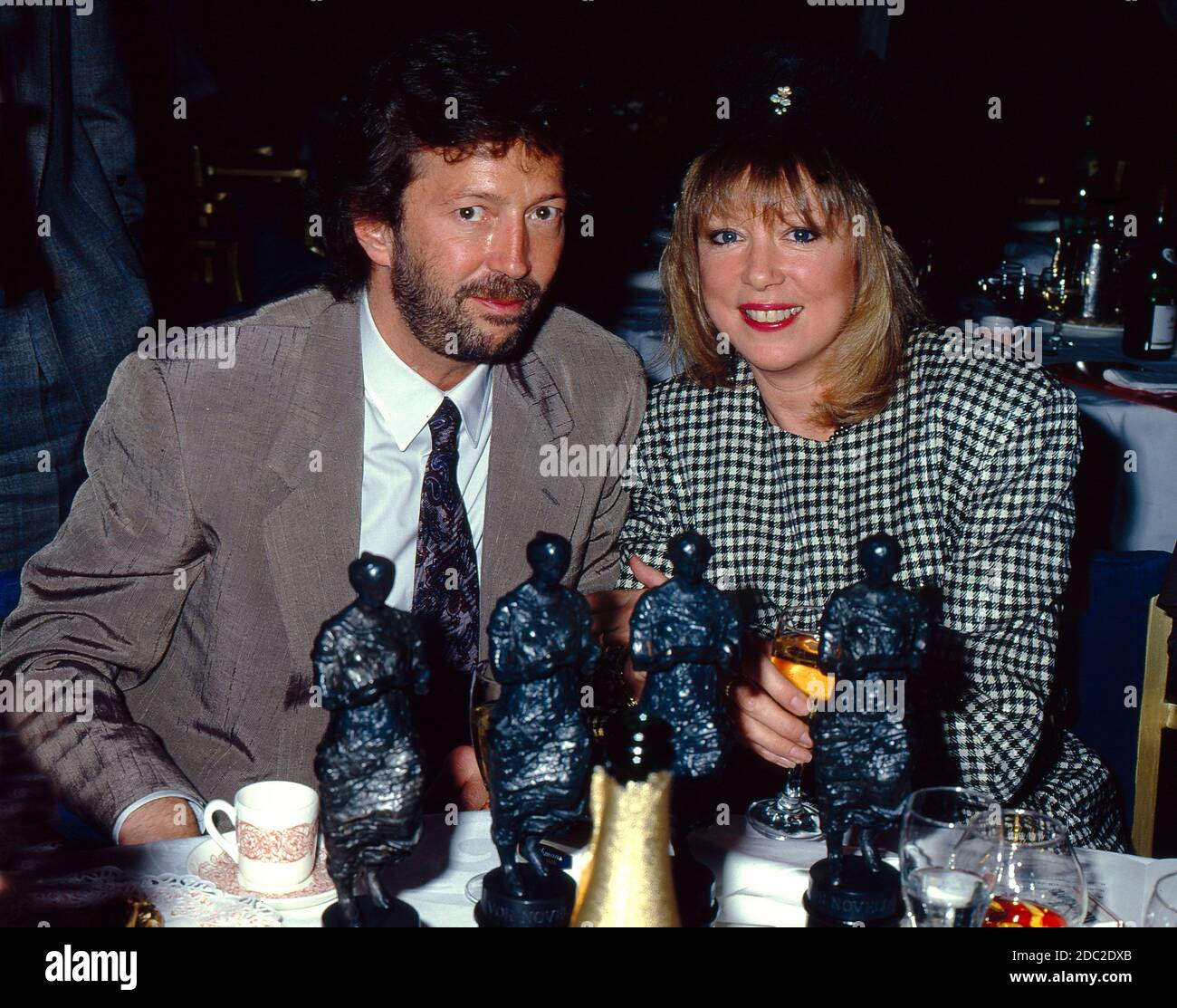 Eric Calton bei den Ivor Novello Awards mit Pattie Boys Im Jahr 1986 Stockfoto