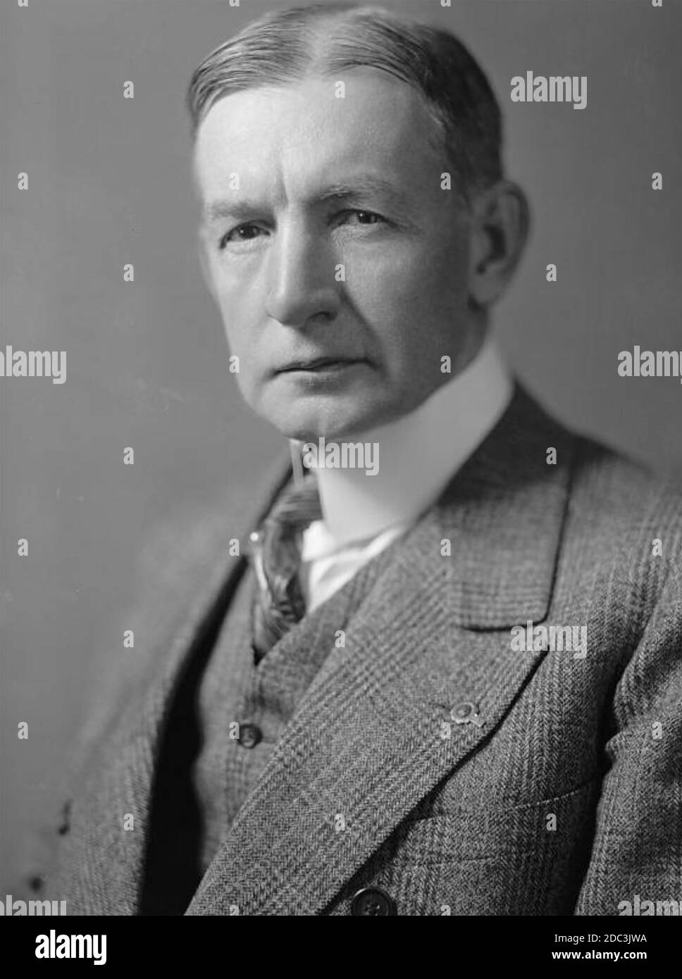 CHARLES DAWES (1865-1951) Vizepräsident der Vereinigten Staaten 1925-29, der 1925 den Friedensnobelpreis für seine Arbeit über Reparationen des Ersten Weltkriegs erhielt. Stockfoto