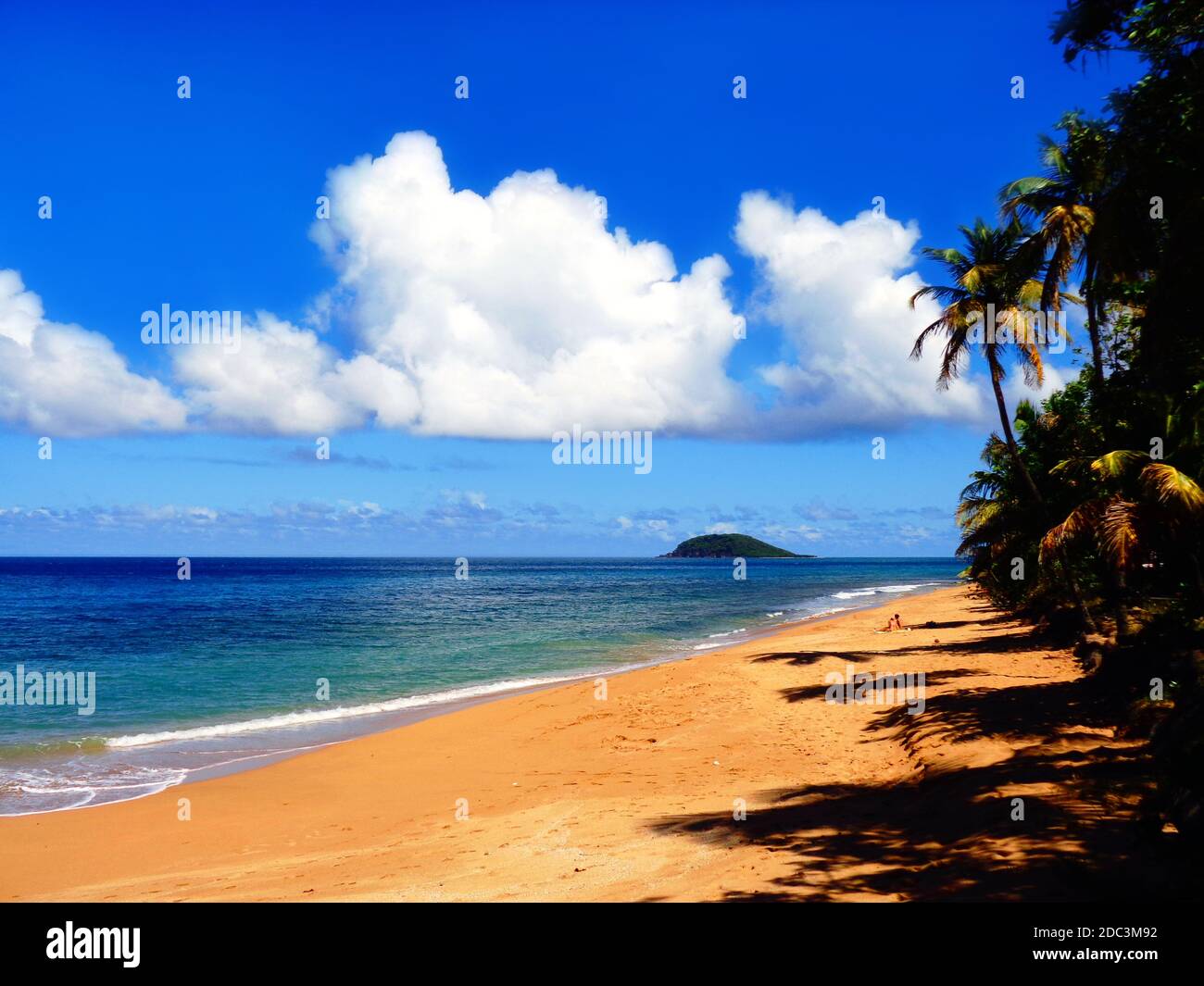 Laurent Beach in Rifflet, Guadeloupe Stockfoto