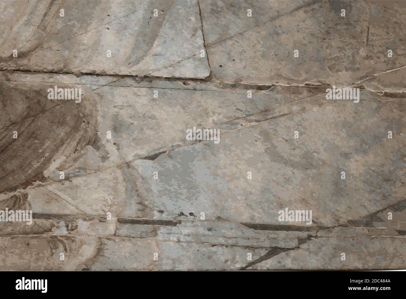 Die Textur von Naturstein, Sandstein, Kalkstein, Granit Stock Vektor