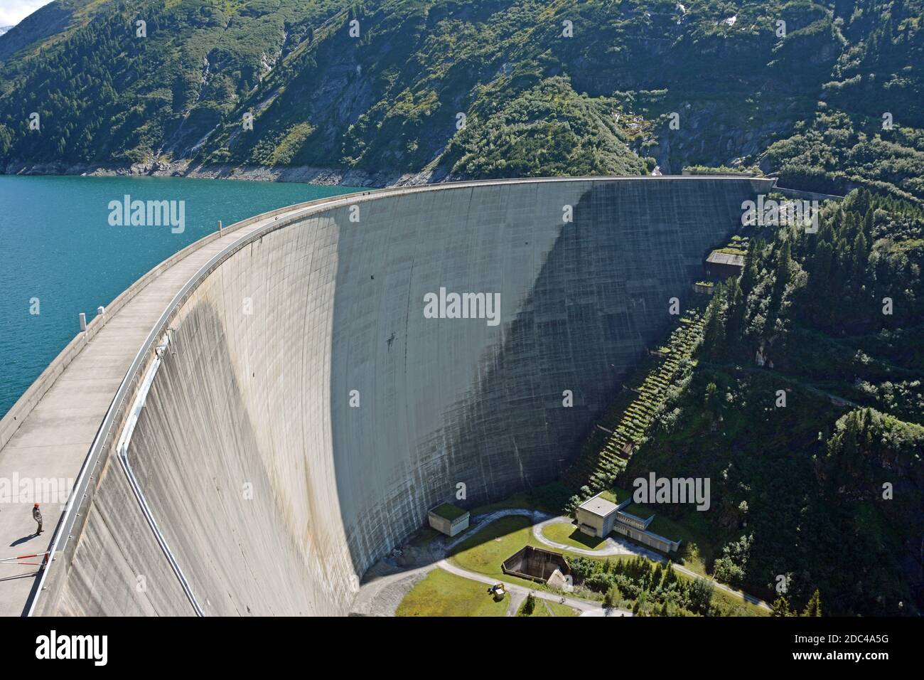 Zillergründl Stausee in den Zillertaler Alpen Stockfoto