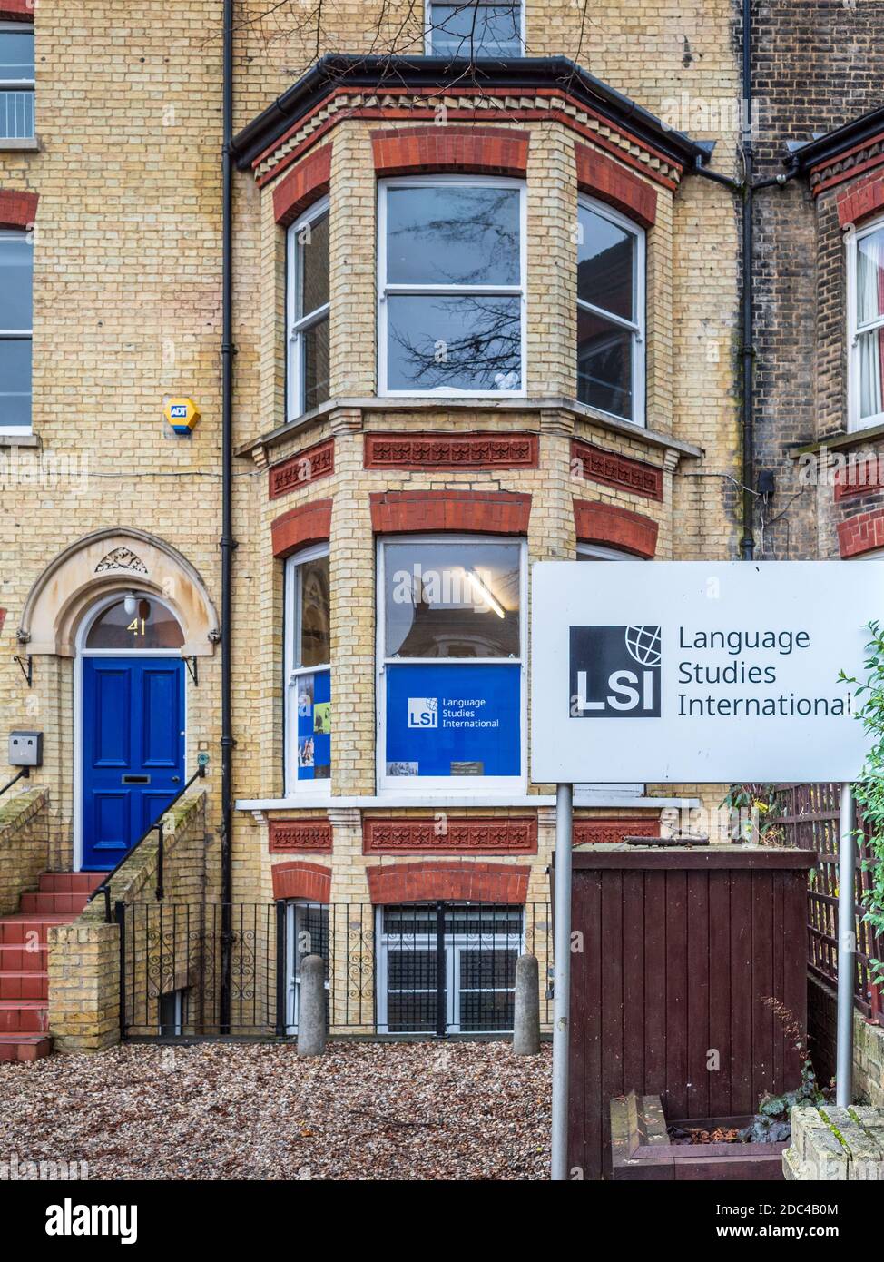 Language Studies International Cambridge - LSI Education Cambridge - 1965 in London gegründet, ist es ein internationales Unternehmen für englische Sprachschulen. Stockfoto
