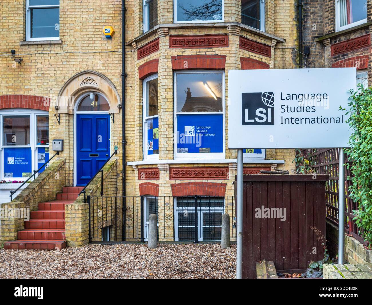 Language Studies International Cambridge - LSI Education Cambridge - 1965 in London gegründet, ist es ein internationales Unternehmen für englische Sprachschulen. Stockfoto