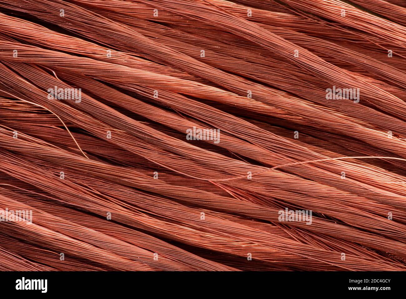 Kupferdraht Nichteisenmetalle, Produkt metallverarbeitende Industrie Stockfoto