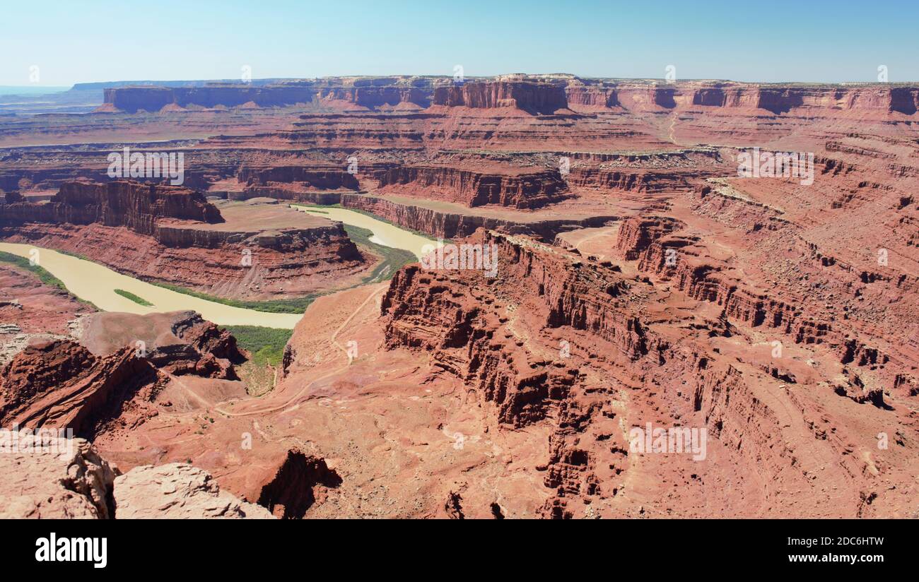 Dead Horse Point State Park Utah Stockfoto