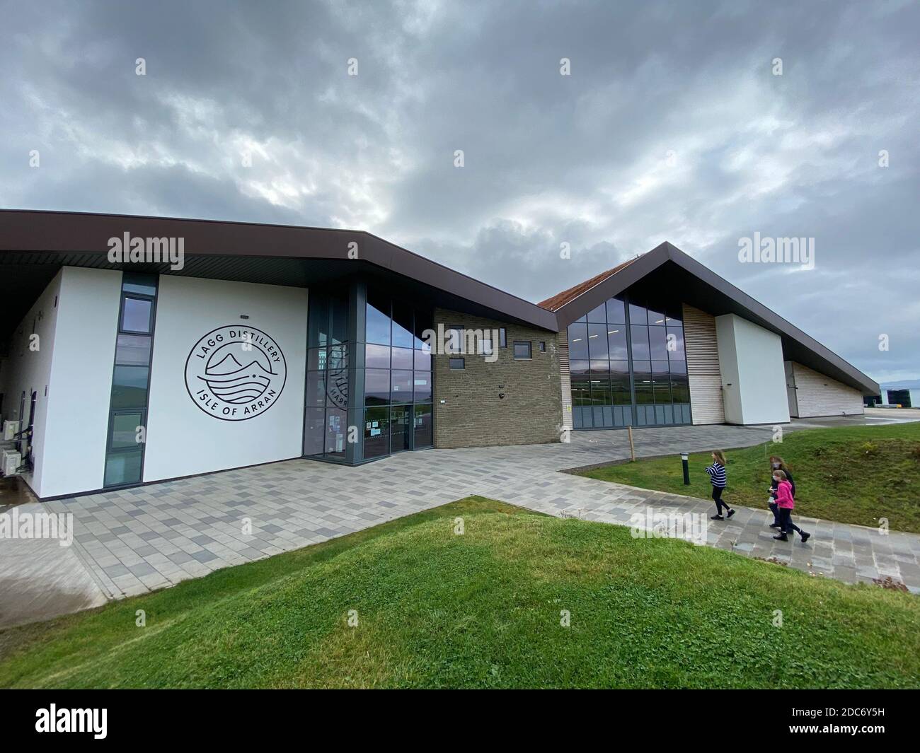 Lagg Distillery auf der Isle of Arran in Schottland Stockfoto