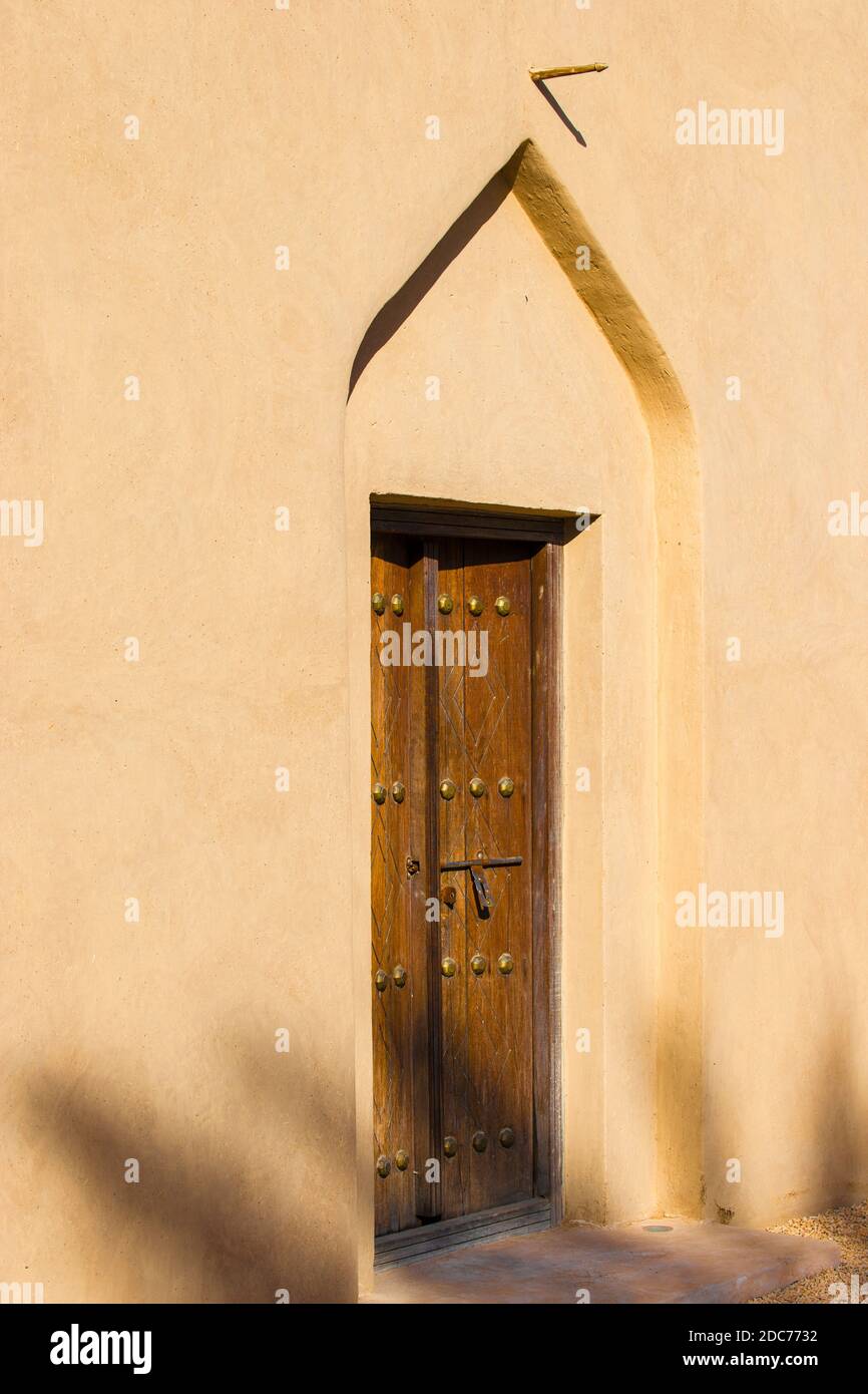 Vereinigte Arabische Emirate, Abu Dhabi, Al Ain, Qasr Al Muwaiji Stockfoto