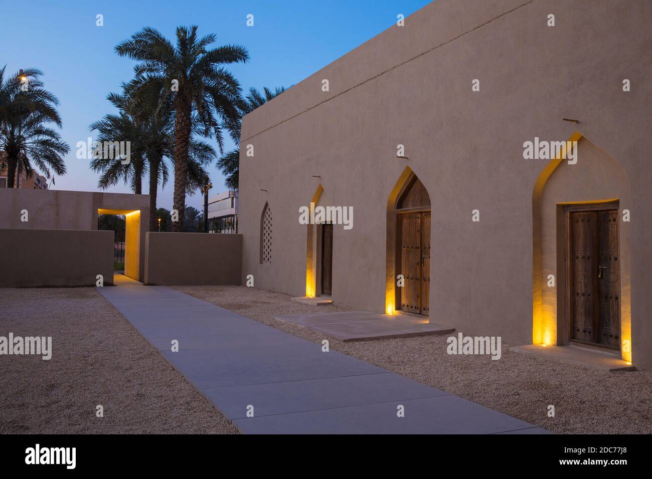Vereinigte Arabische Emirate, Abu Dhabi, Al Ain, Qasr Al Muwaiji Stockfoto