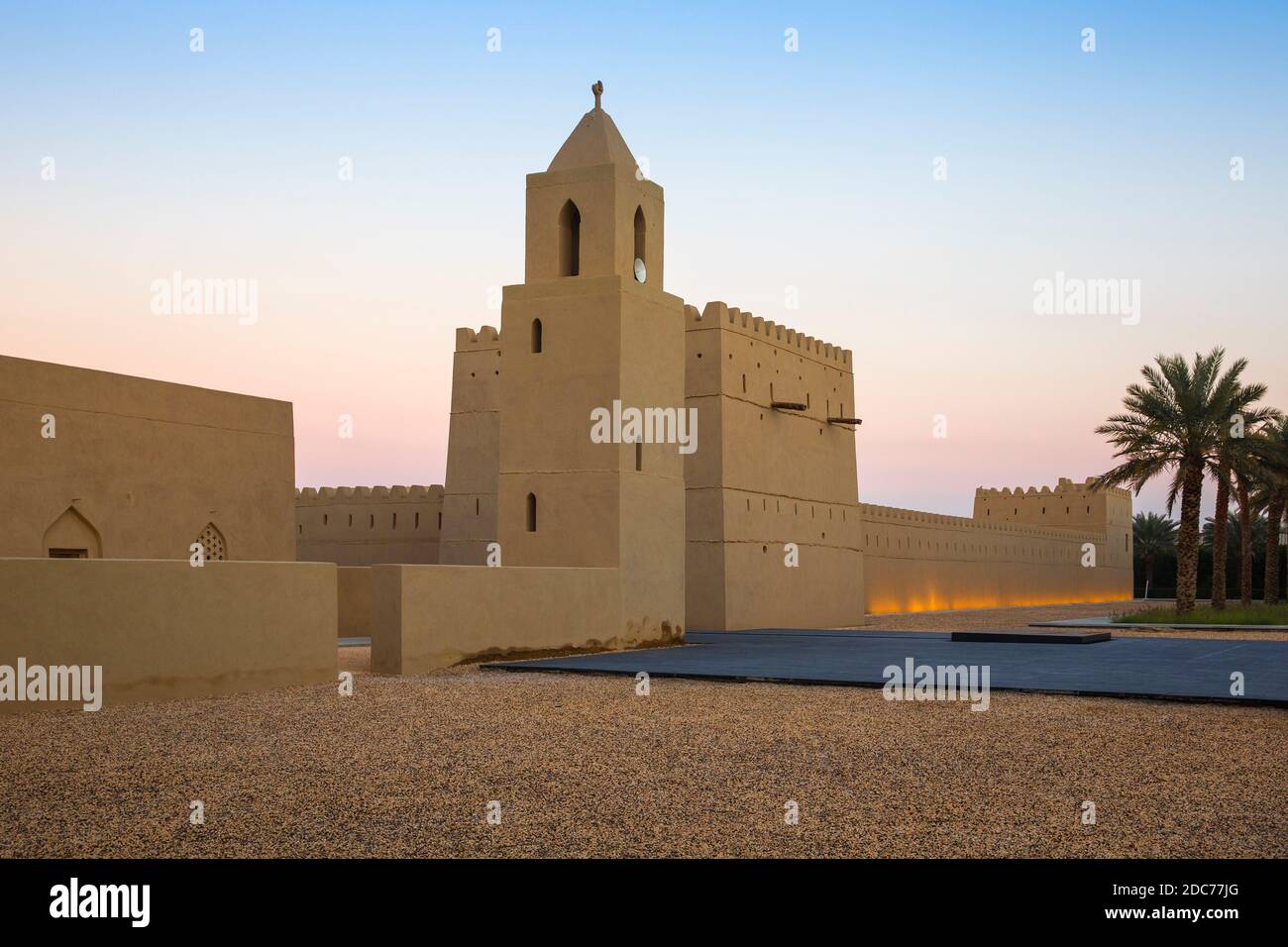 Vereinigte Arabische Emirate, Abu Dhabi, Al Ain, Qasr Al Muwaiji Stockfoto