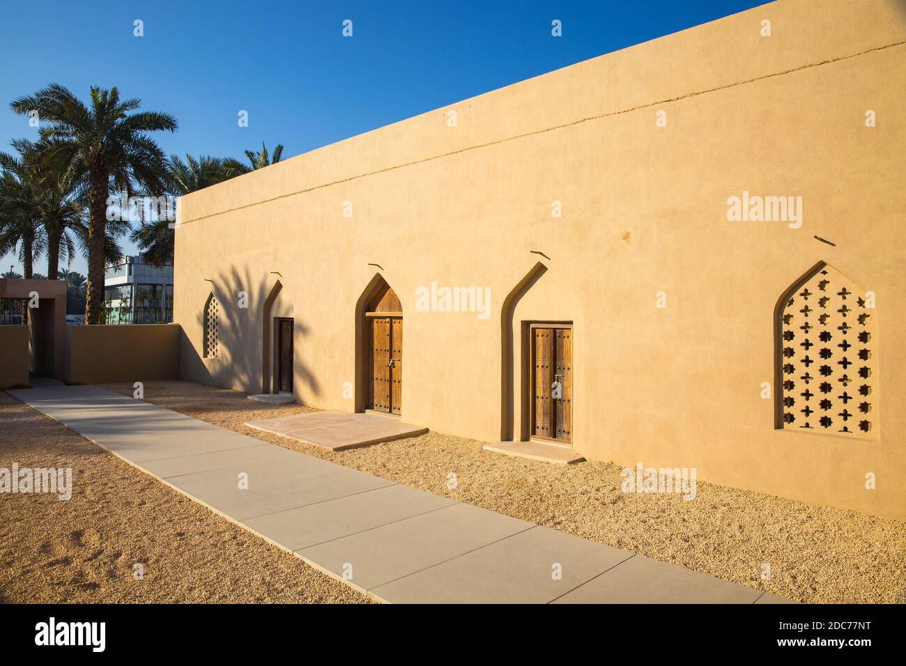 Vereinigte Arabische Emirate, Abu Dhabi, Al Ain, Qasr Al Muwaiji Stockfoto