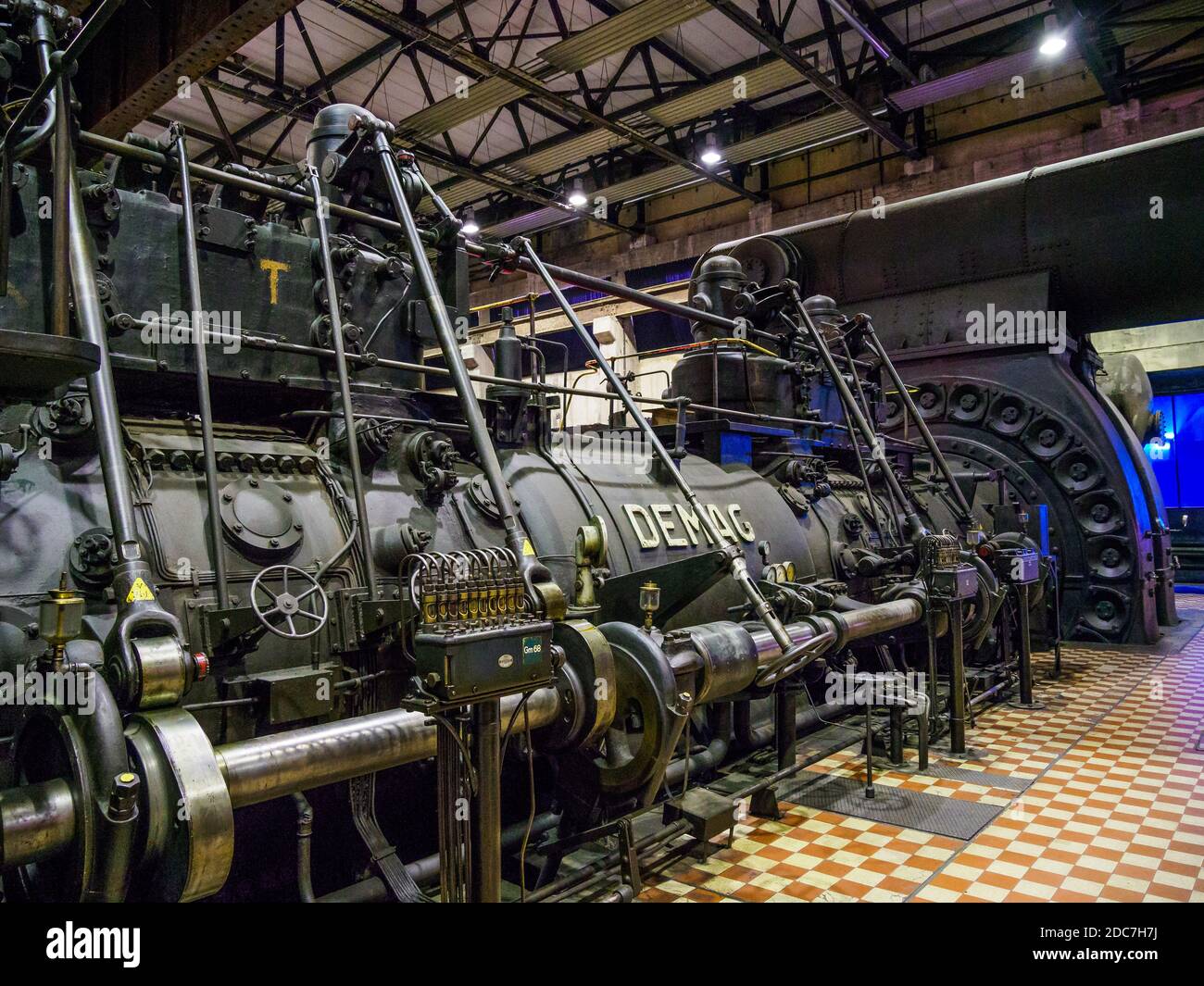 Völklinger Hütte Weltkulturerbe, Saarbrücken, Saarland, Deutschland Stockfoto