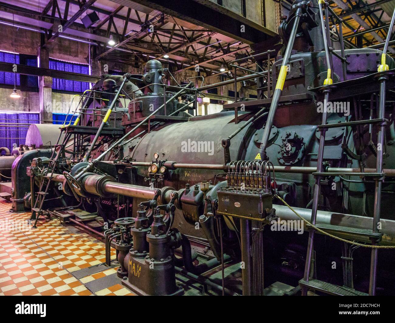 Völklinger Hütte Weltkulturerbe, Saarbrücken, Saarland, Deutschland Stockfoto