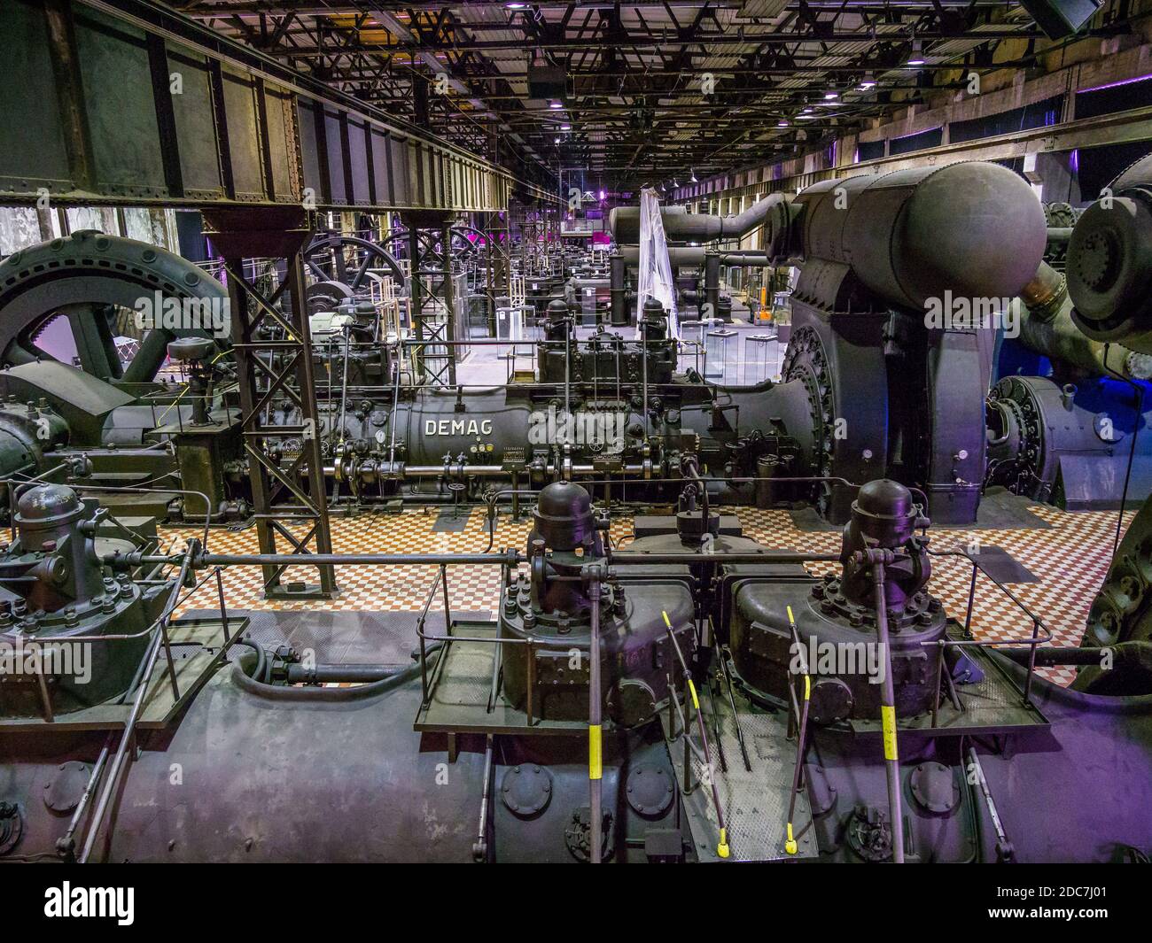Völklinger Hütte Weltkulturerbe, Saarbrücken, Saarland, Deutschland Stockfoto