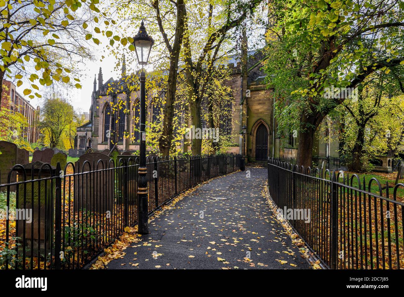 St. George's Kirche, Rutland Street, serbisch-orthodoxen Ort der Anbetung im Zentrum von Leicester. Stockfoto