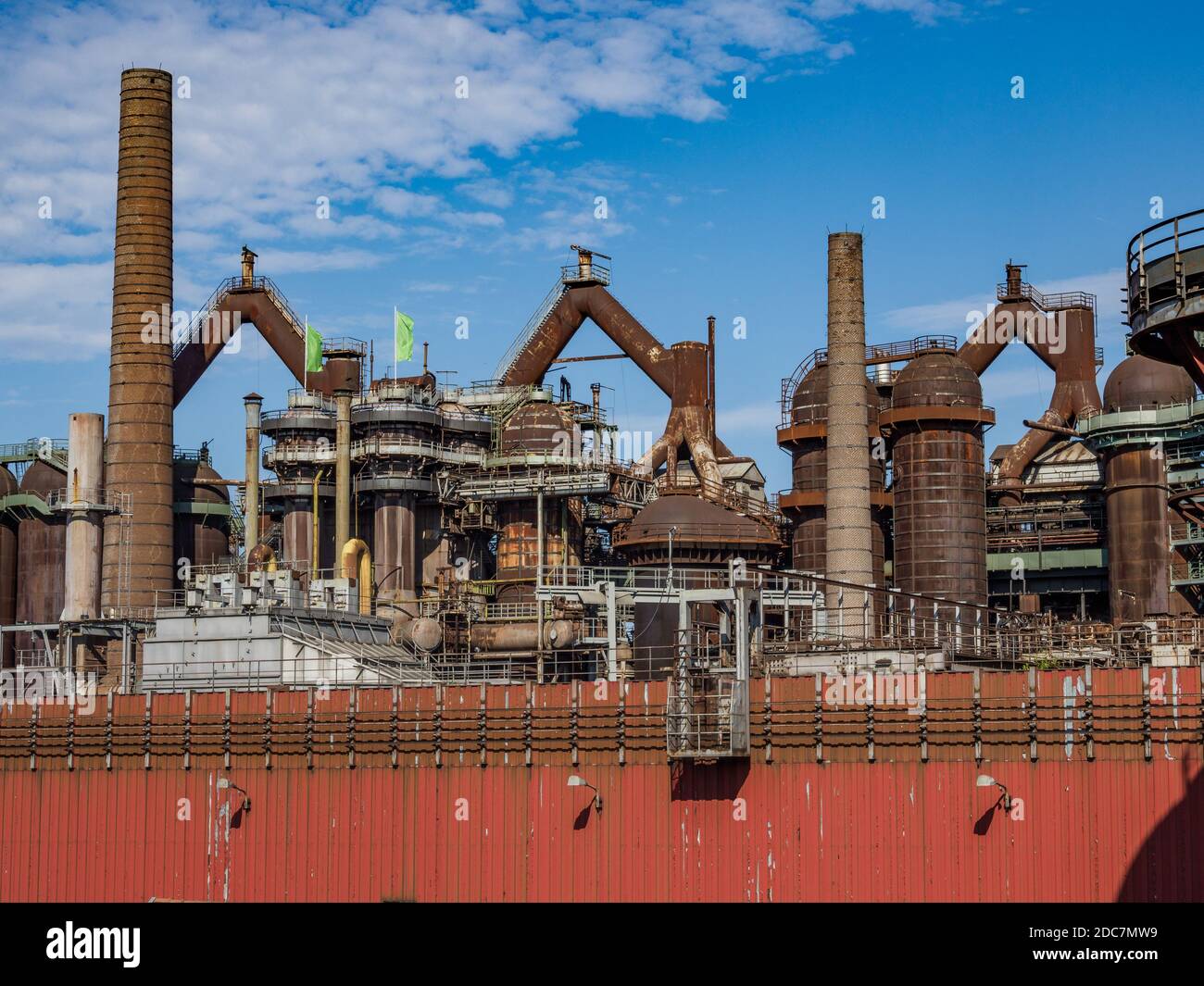 Völklinger Hütte Weltkulturerbe, Saarbrücken, Saarland, Deutschland Stockfoto