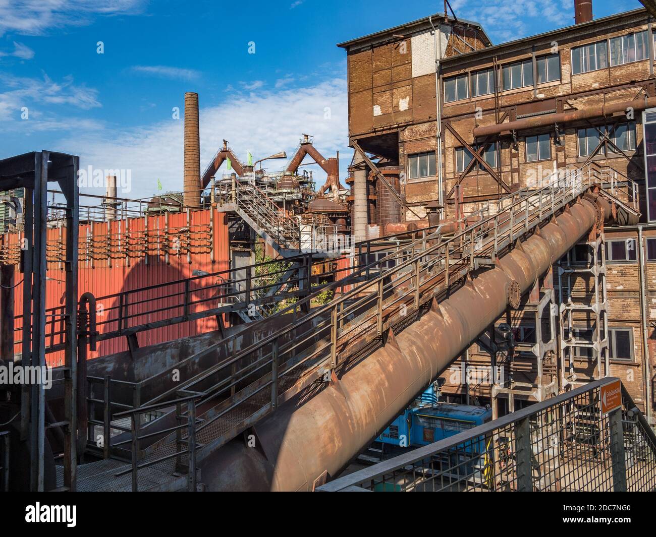 Völklinger Hütte Weltkulturerbe, Saarbrücken, Saarland, Deutschland Stockfoto