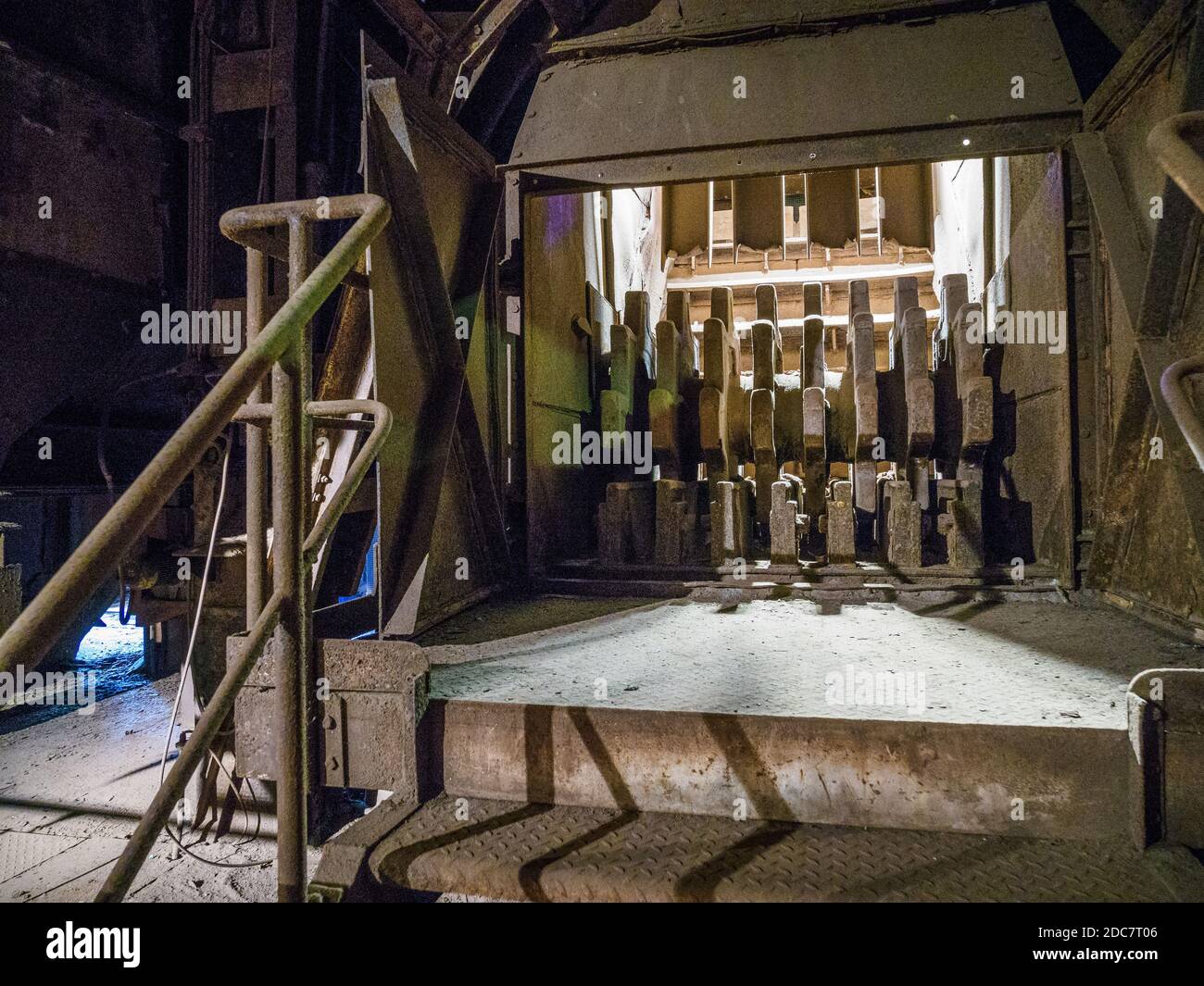 Völklinger Hütte Weltkulturerbe, Saarbrücken, Saarland, Deutschland Stockfoto