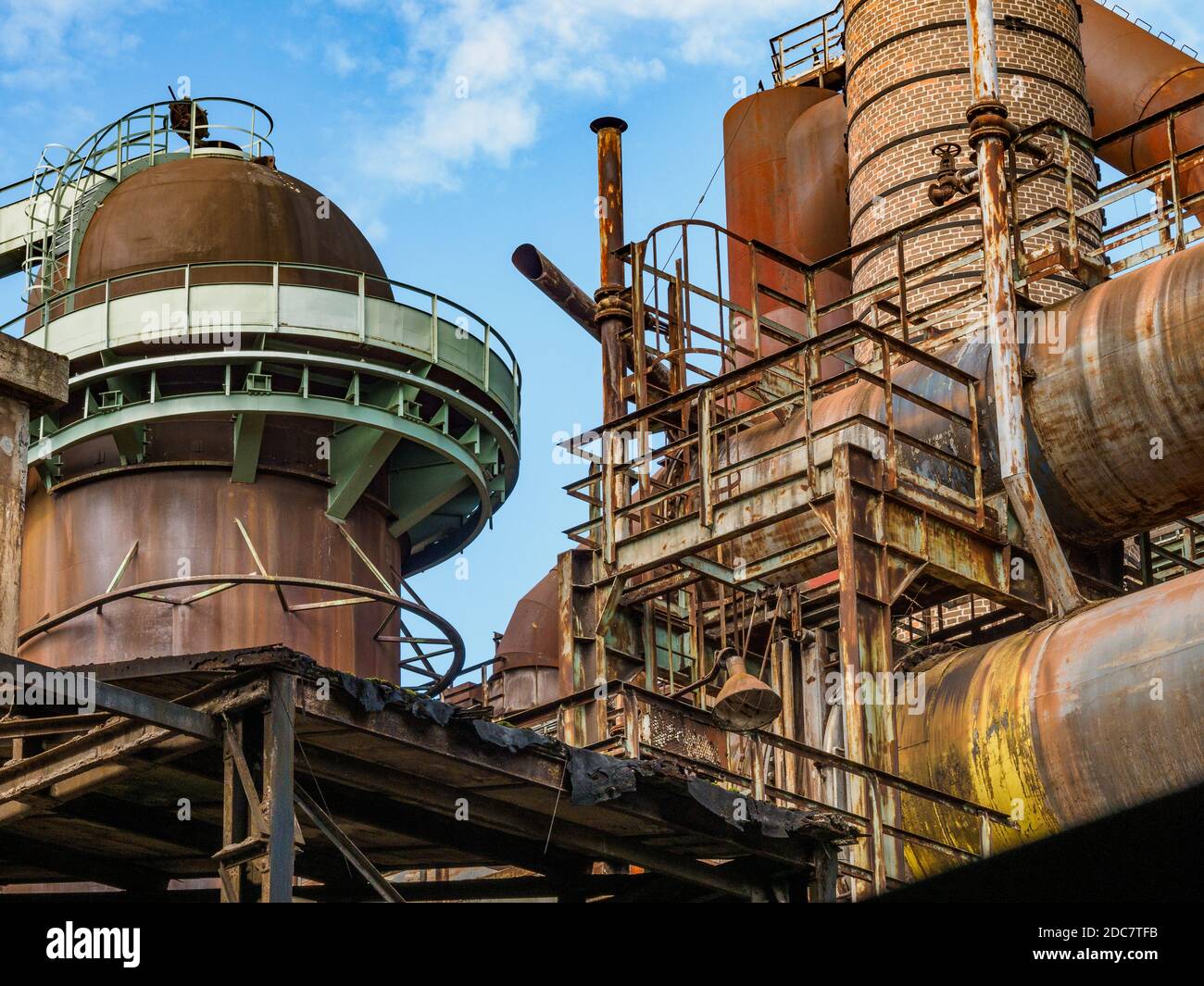 Völklinger Hütte Weltkulturerbe, Saarbrücken, Saarland, Deutschland Stockfoto
