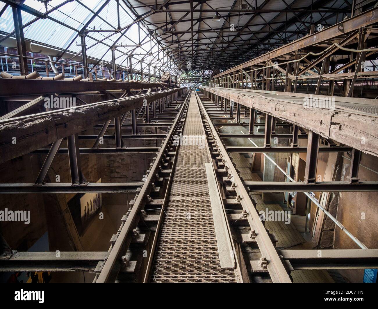 Völklinger Hütte Weltkulturerbe, Saarbrücken, Saarland, Deutschland Stockfoto