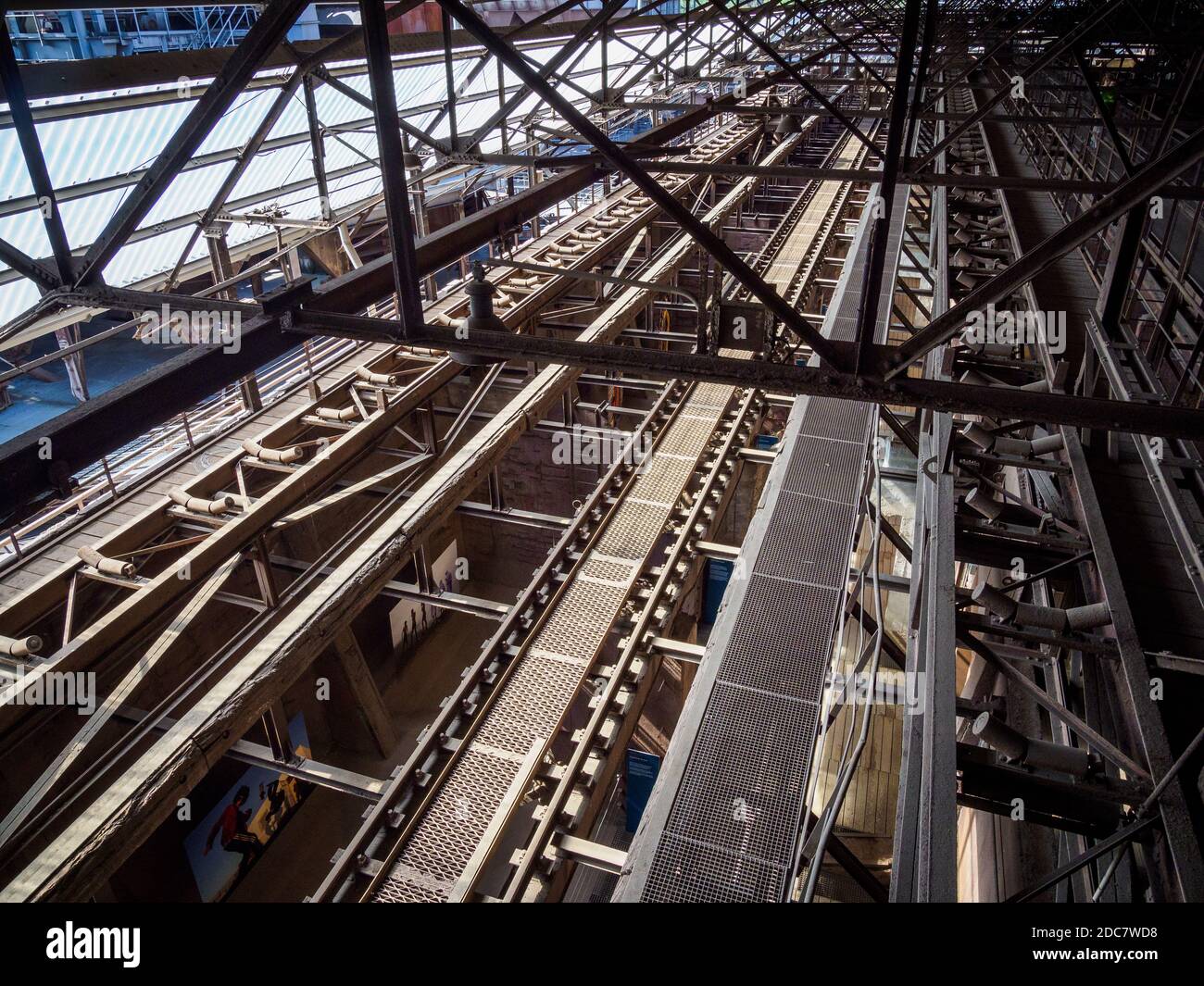 Völklinger Hütte Weltkulturerbe, Saarbrücken, Saarland, Deutschland Stockfoto