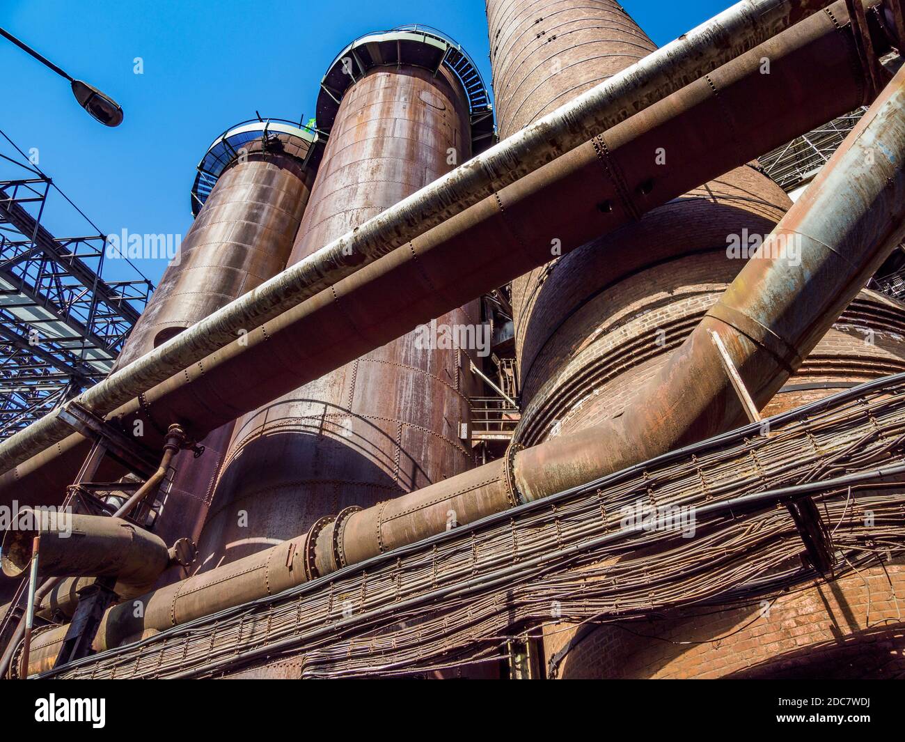 Völklinger Hütte Weltkulturerbe, Saarbrücken, Saarland, Deutschland Stockfoto