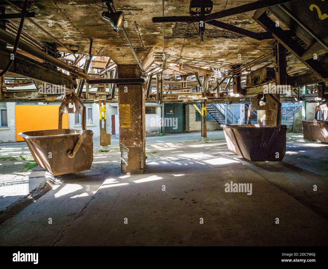 Völklinger Hütte Weltkulturerbe, Saarbrücken, Saarland, Deutschland Stockfoto