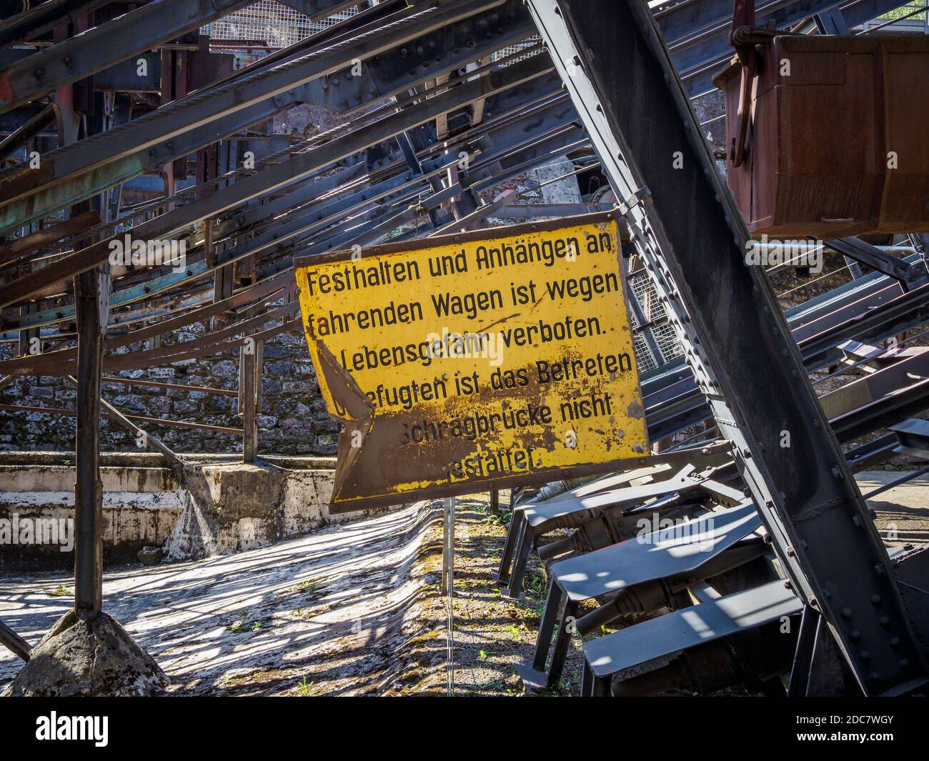 Völklinger Hütte Weltkulturerbe, Saarbrücken, Saarland, Deutschland Stockfoto
