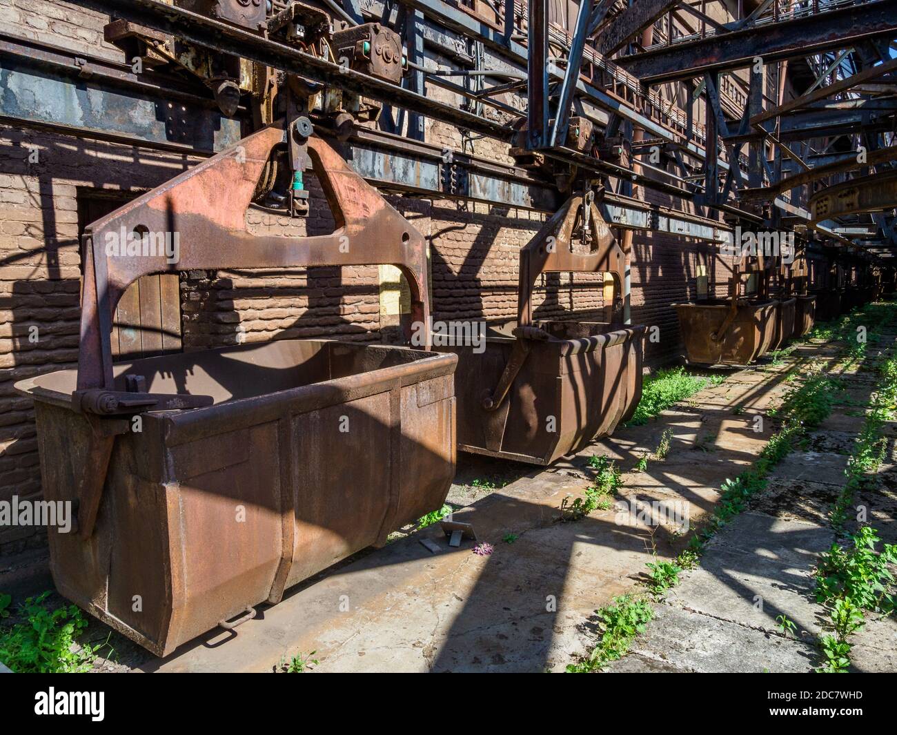 Völklinger Hütte Weltkulturerbe, Saarbrücken, Saarland, Deutschland Stockfoto