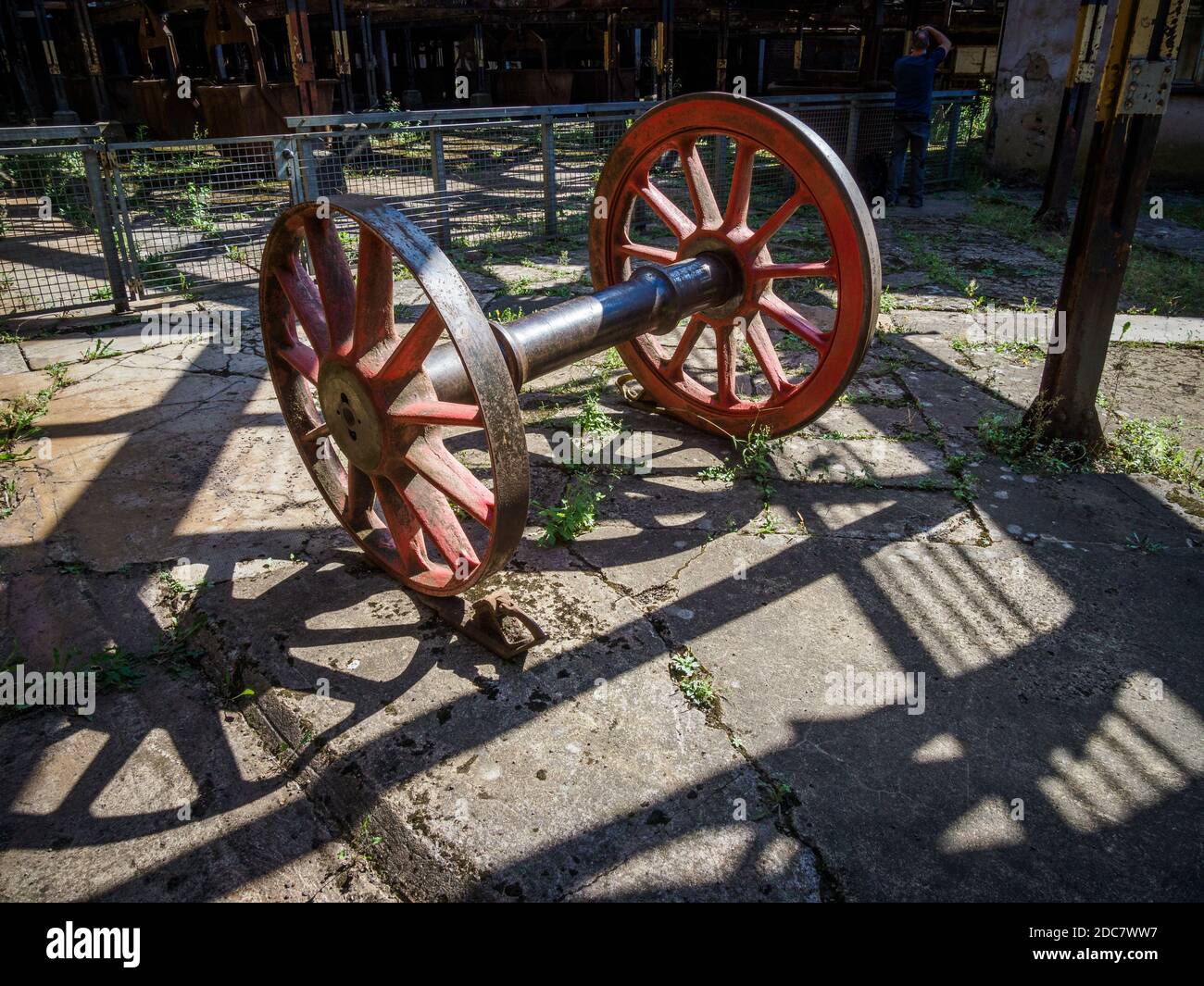 Völklinger Hütte Weltkulturerbe, Saarbrücken, Saarland, Deutschland Stockfoto