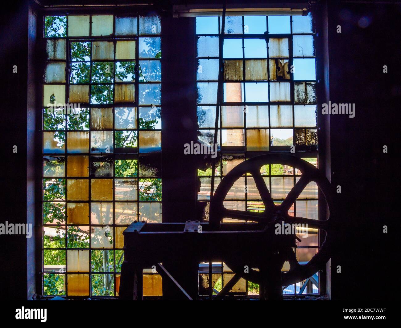 Völklinger Hütte Weltkulturerbe, Saarbrücken, Saarland, Deutschland Stockfoto