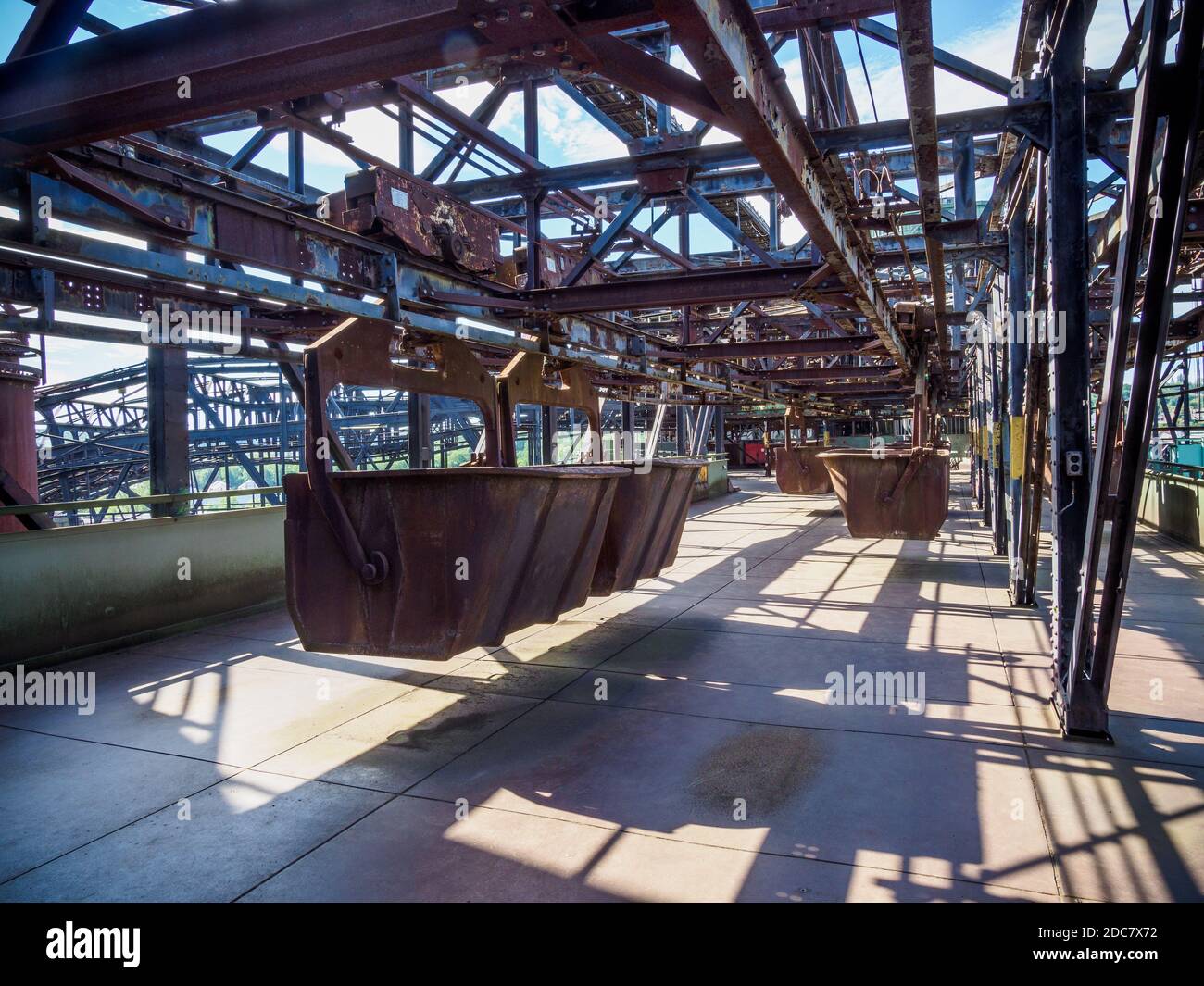 Völklinger Hütte Weltkulturerbe, Saarbrücken, Saarland, Deutschland Stockfoto