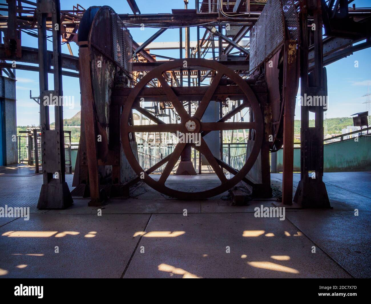 Völklinger Hütte Weltkulturerbe, Saarbrücken, Saarland, Deutschland Stockfoto