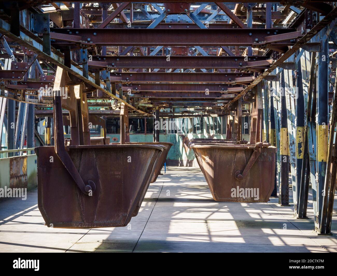 Völklinger Hütte Weltkulturerbe, Saarbrücken, Saarland, Deutschland Stockfoto