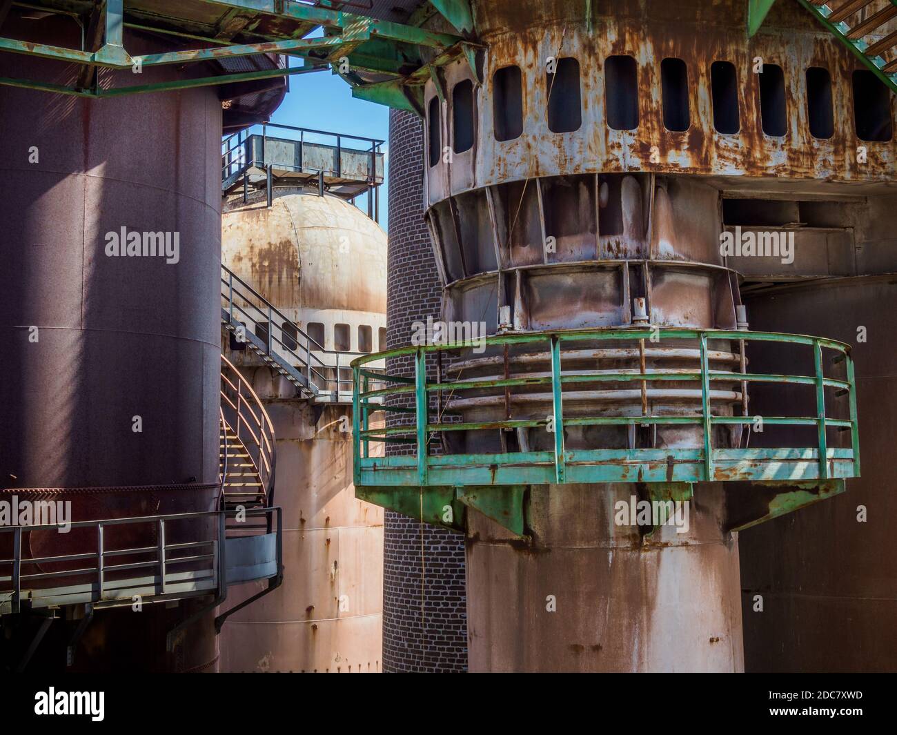 Völklinger Hütte Weltkulturerbe, Saarbrücken, Saarland, Deutschland Stockfoto