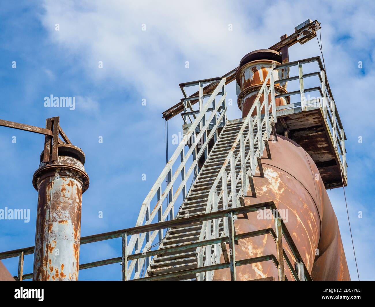 Völklinger Hütte Weltkulturerbe, Saarbrücken, Saarland, Deutschland Stockfoto