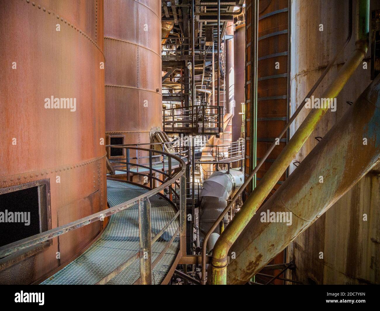 Völklinger Hütte Weltkulturerbe, Saarbrücken, Saarland, Deutschland Stockfoto