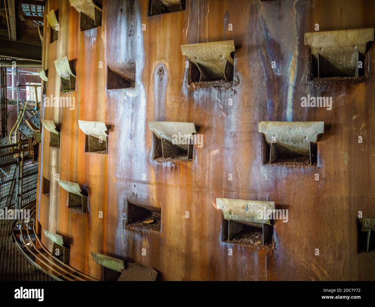 Völklinger Hütte Weltkulturerbe, Saarbrücken, Saarland, Deutschland Stockfoto
