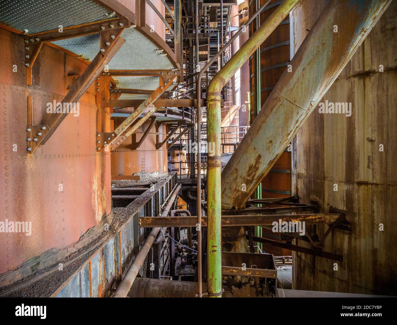 Völklinger Hütte Weltkulturerbe, Saarbrücken, Saarland, Deutschland Stockfoto
