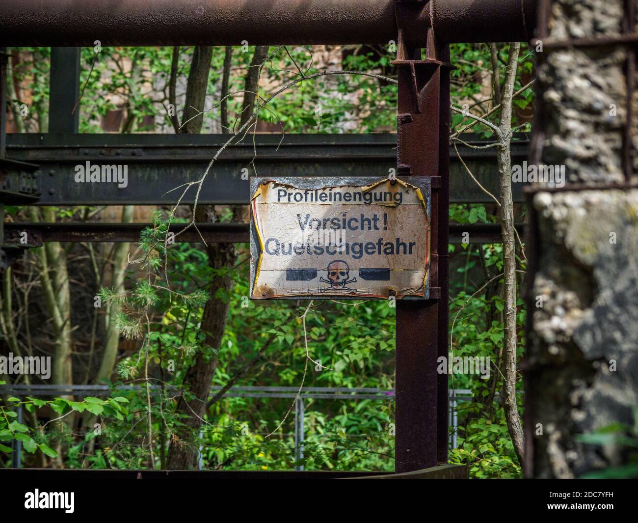 Völklinger Hütte Weltkulturerbe, Saarbrücken, Saarland, Deutschland Stockfoto