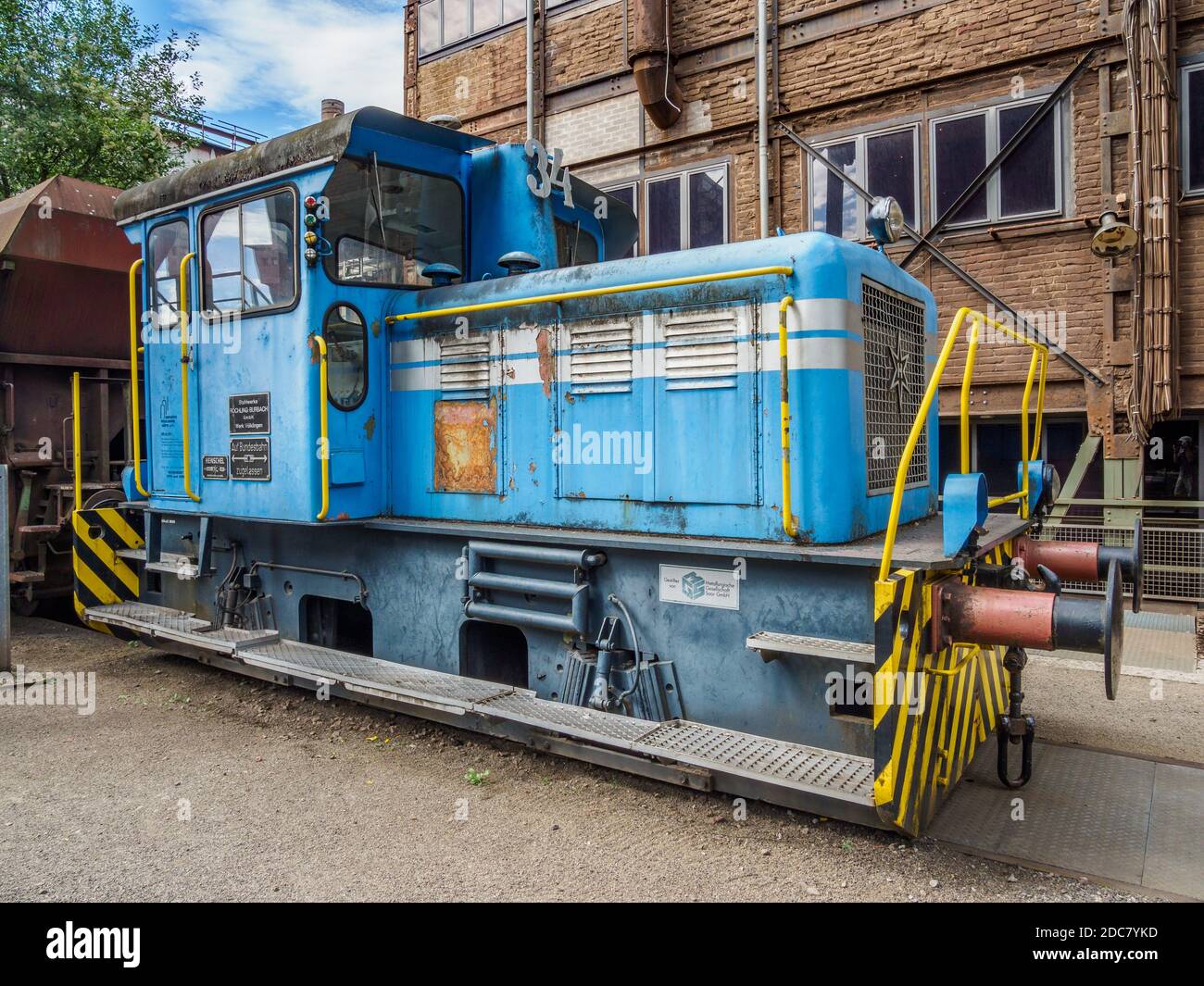 Völklinger Hütte Weltkulturerbe, Saarbrücken, Saarland, Deutschland Stockfoto