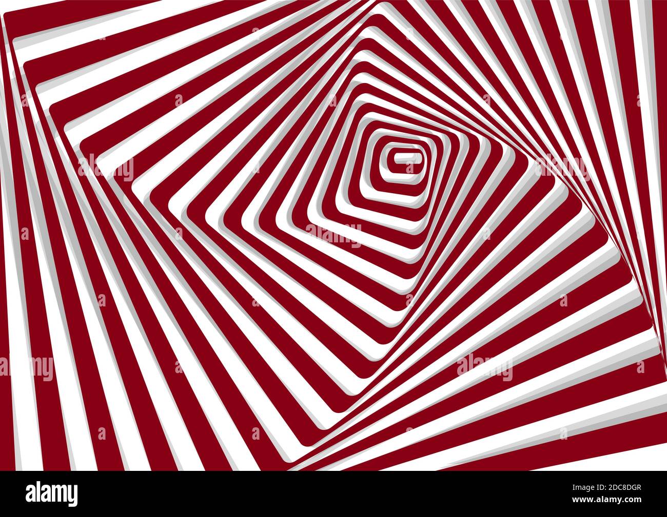 Op Art, auch als optische Kunst bekannt, ist ein Stil der visuellen Kunst, die Verwendung von optischen Illusionen macht. EPS 10 Stock Vektor
