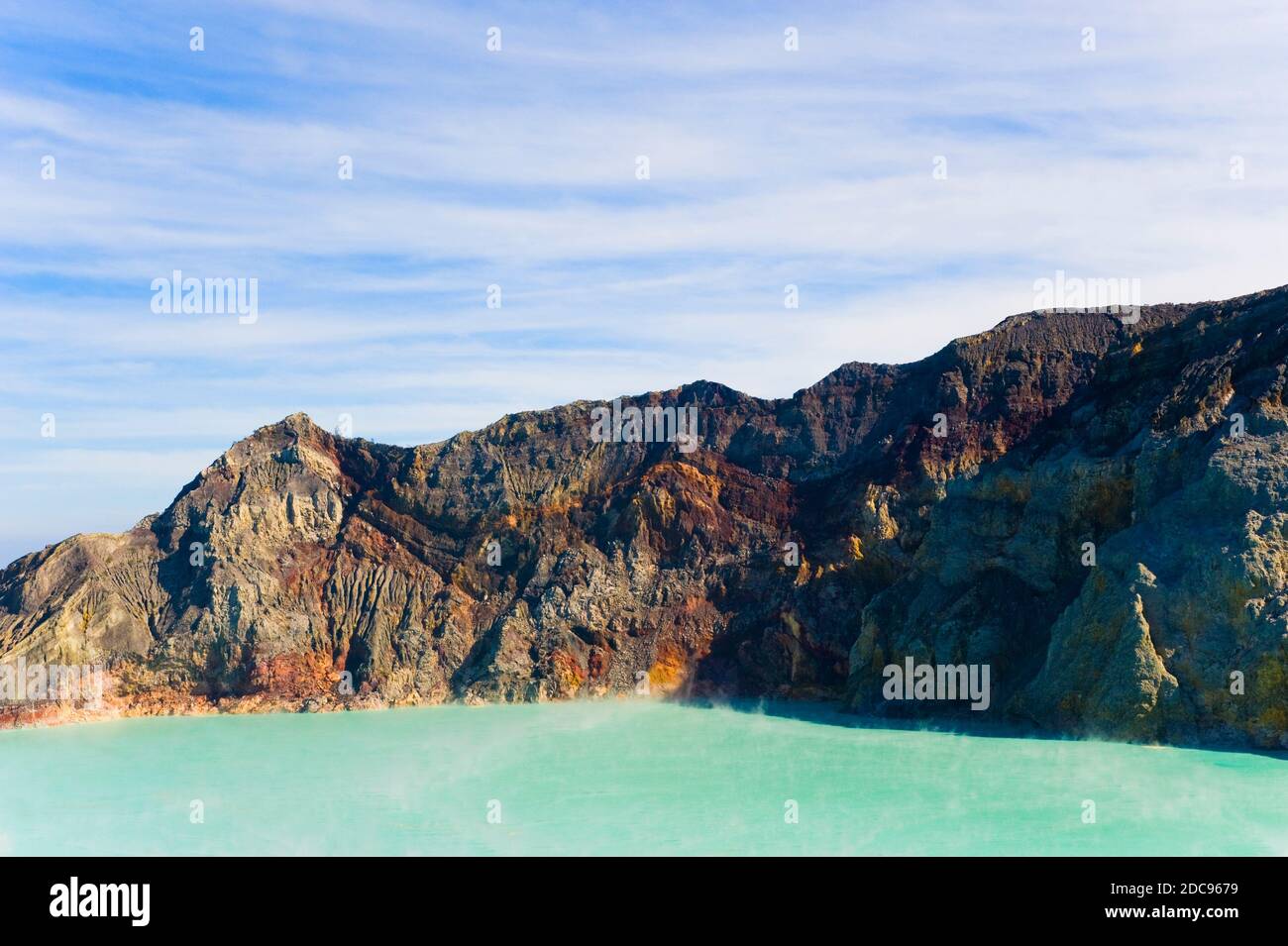 Kawah Ijen Volcano, Java, Indonesien, Asien Stockfoto