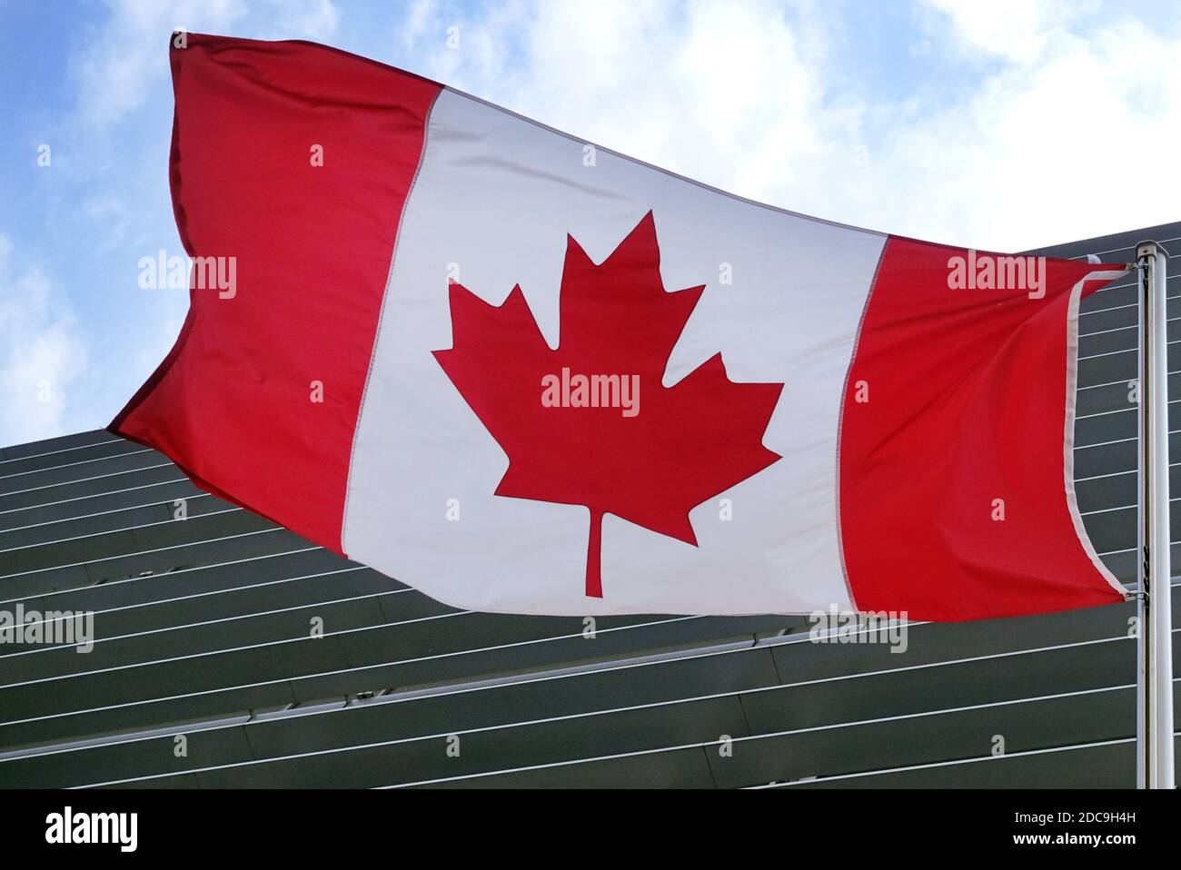 24.05.2019, Berlin, Berlin, Deutschland - Nationalflagge von Kanada. 00S190524D631CAROEX.JPG [MODEL RELEASE: NICHT ZUTREFFEND, PROPERTY RELEASE: NO (c) caro i Stockfoto