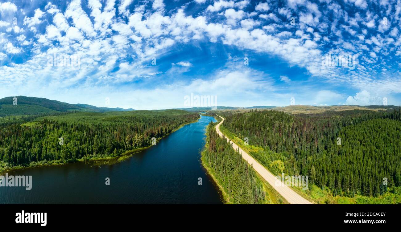 Kanadische Luft Natur Blick Stockfoto