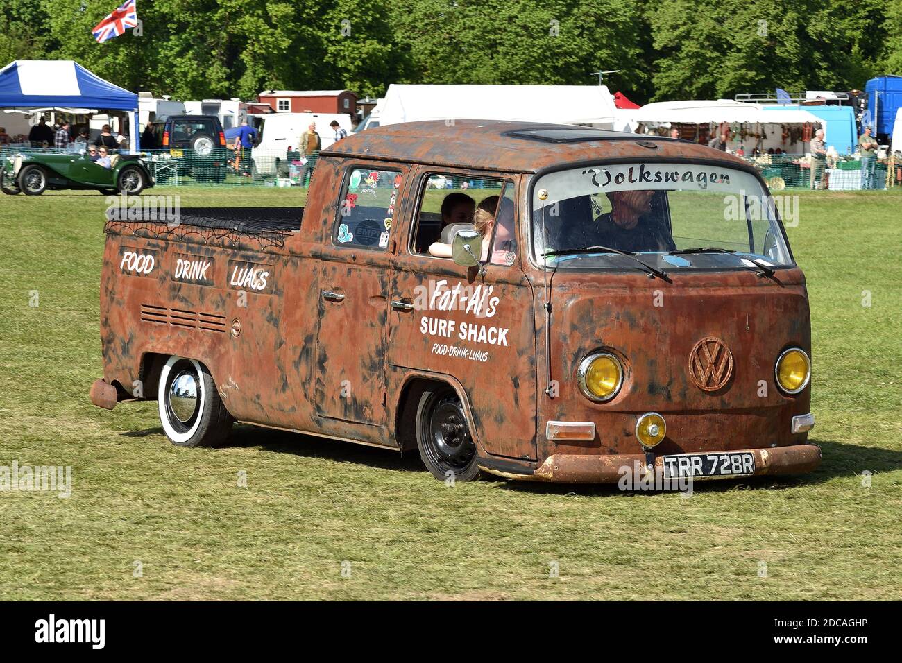 Volkswagen Rusty Transporter Stockfoto
