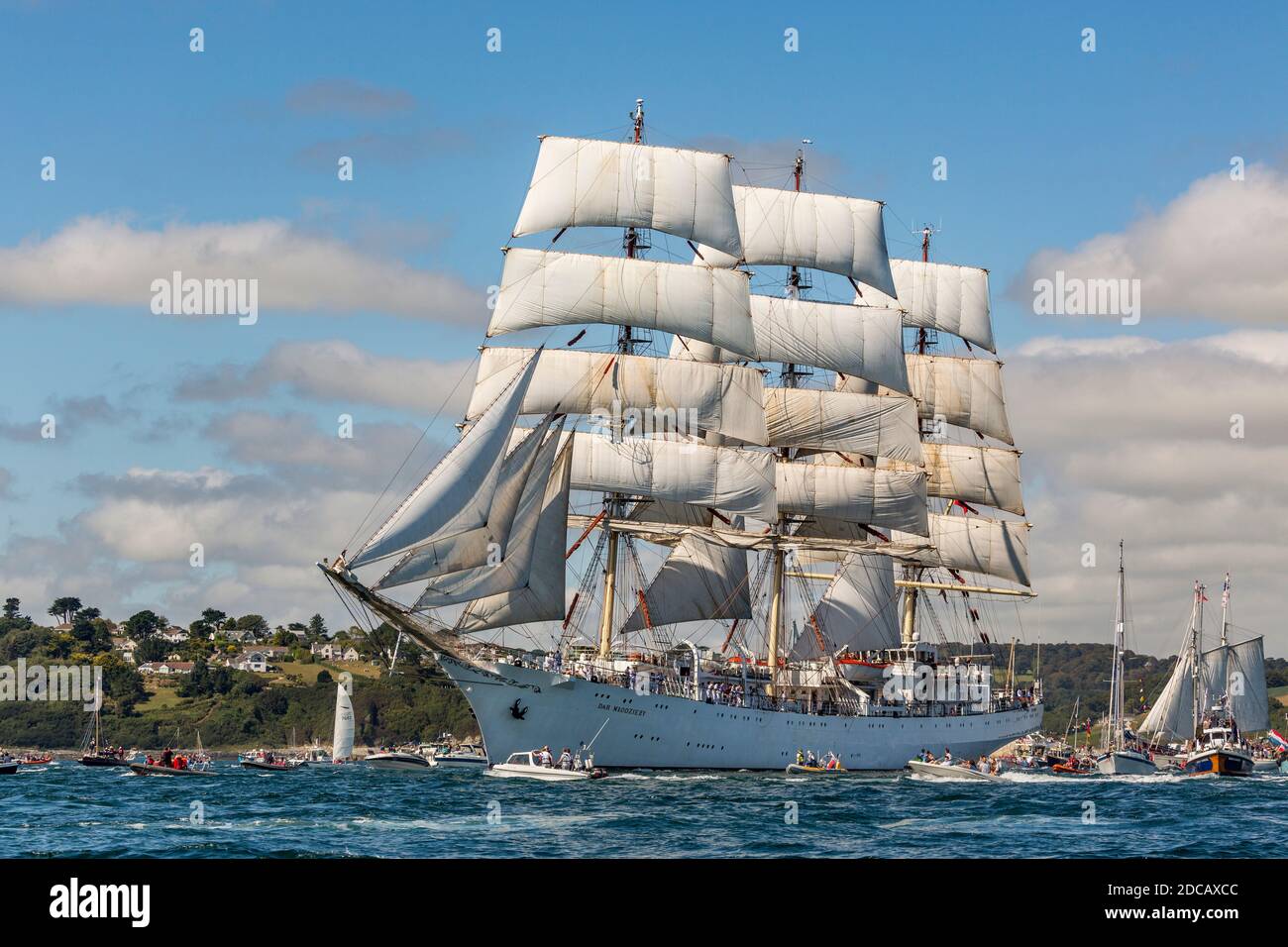 Tall Ships Regatta; Falmouth 2014 Cornwall; UK Stockfoto